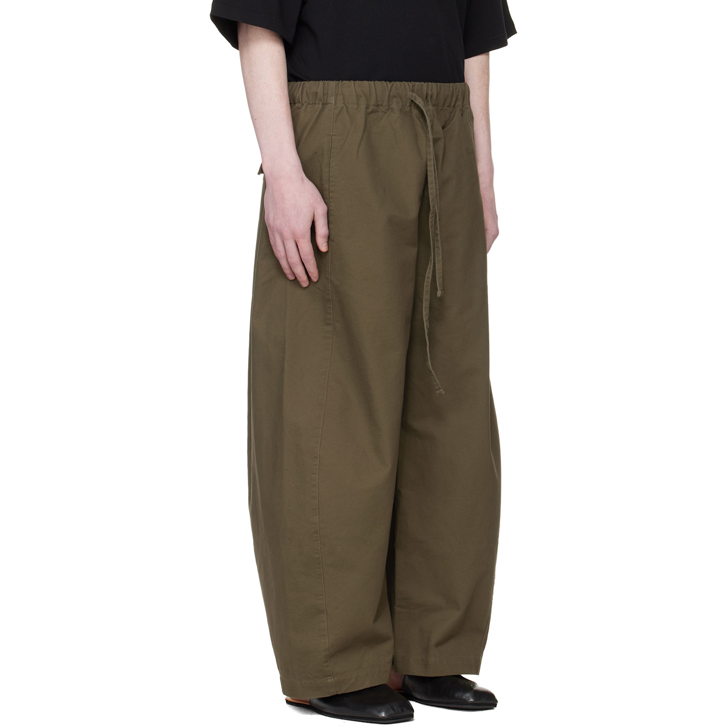  Entire Studios Khaki Loft Trousers 