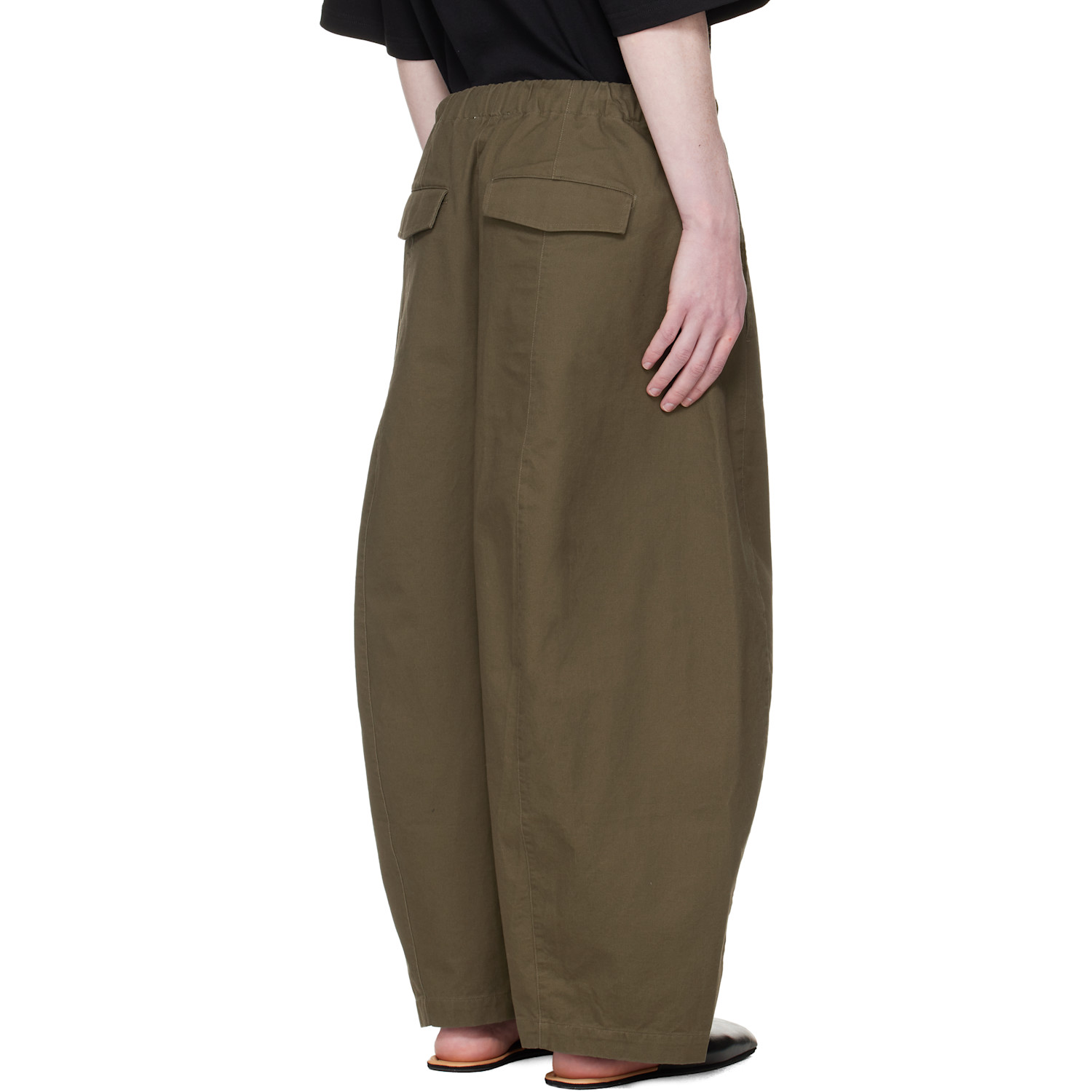  Entire Studios Khaki Loft Trousers 