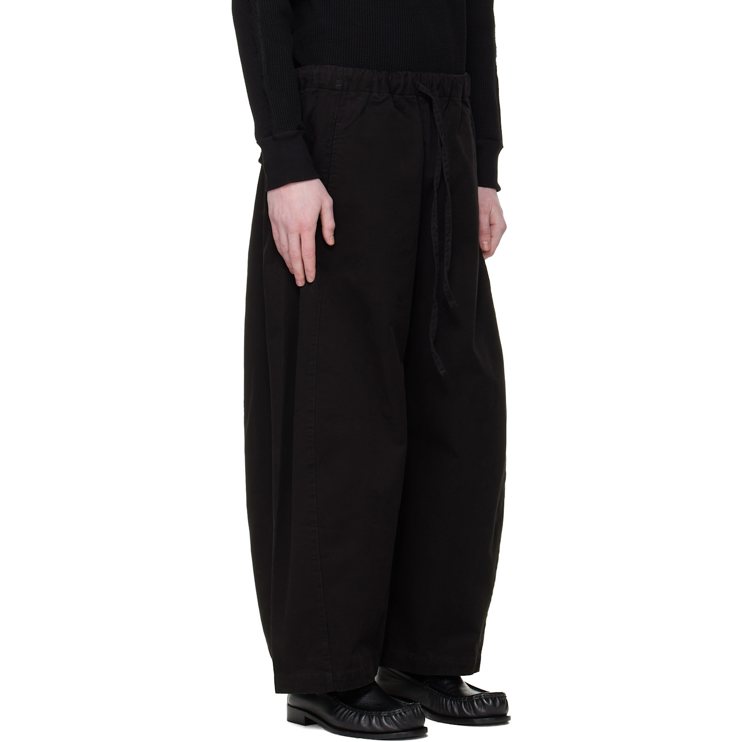  Entire Studios Black Loft Trousers 