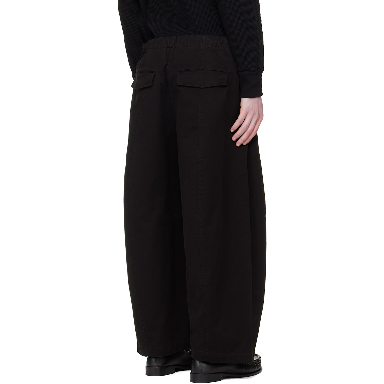  Entire Studios Black Loft Trousers 