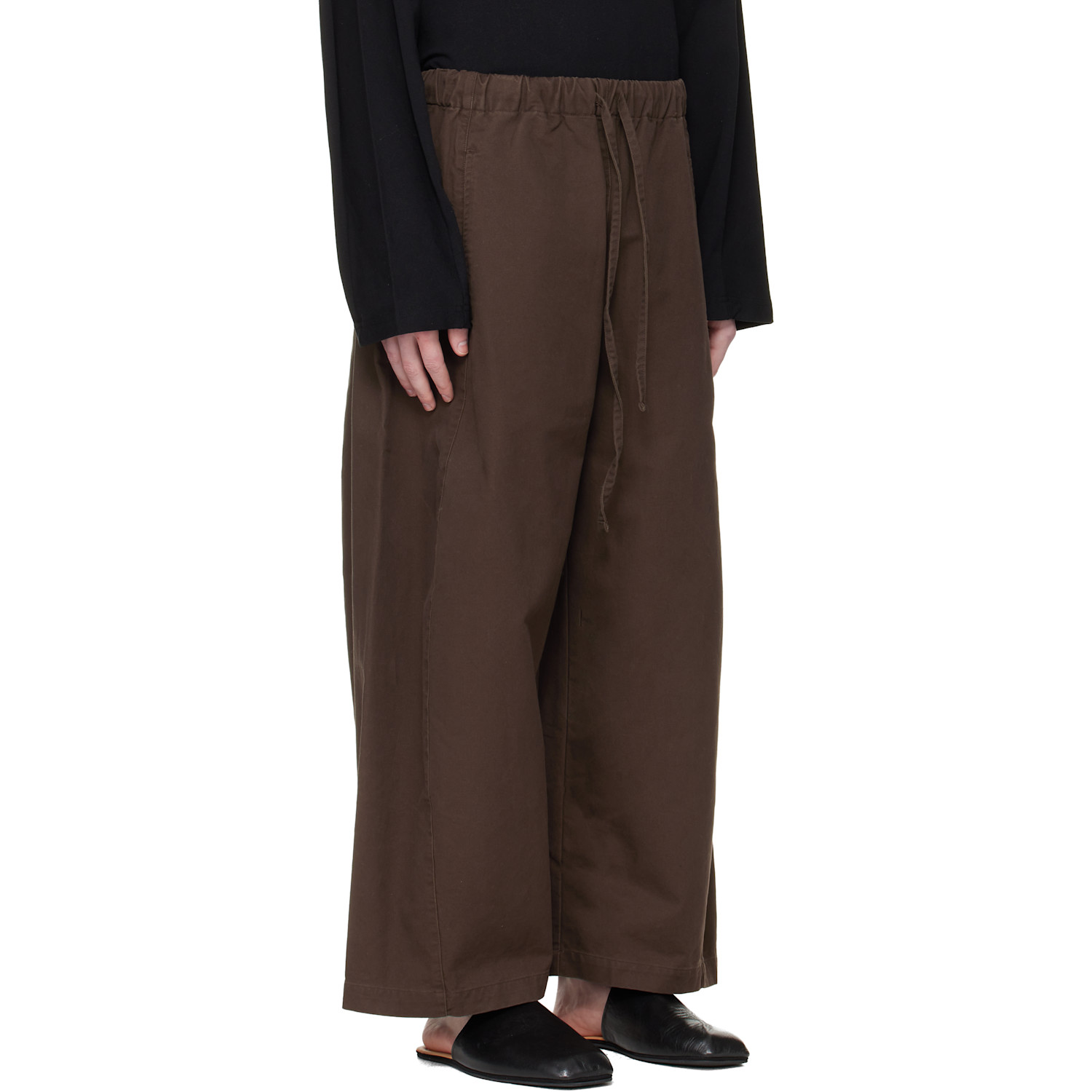  Entire Studios Brown Loft Trousers 