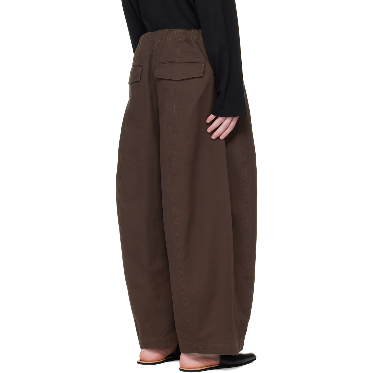  Entire Studios Brown Loft Trousers 
