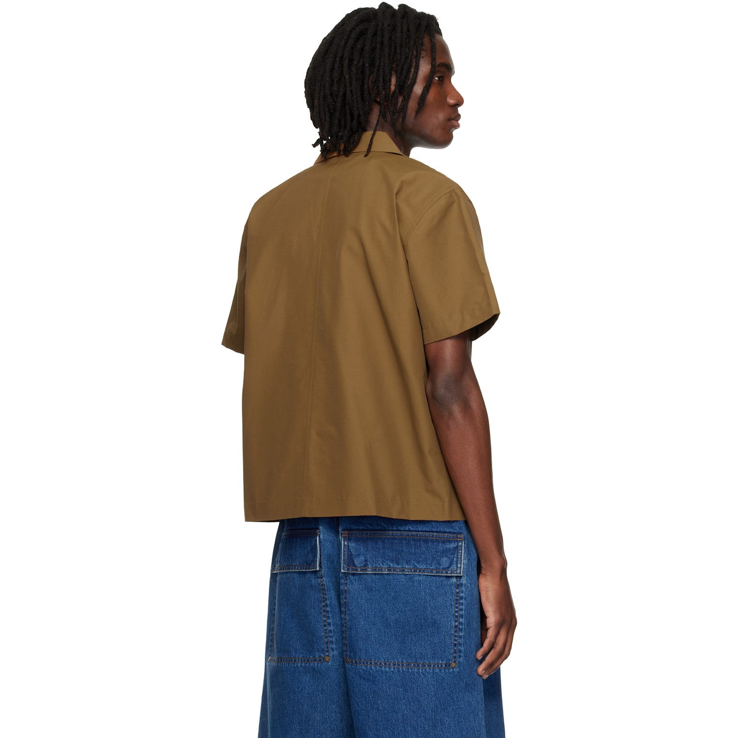  Entire Studios Brown Strand Shirt 