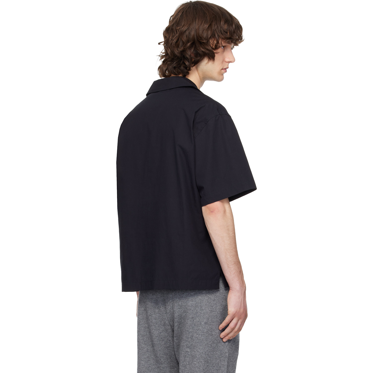  Entire Studios Black Pajama Shirt 