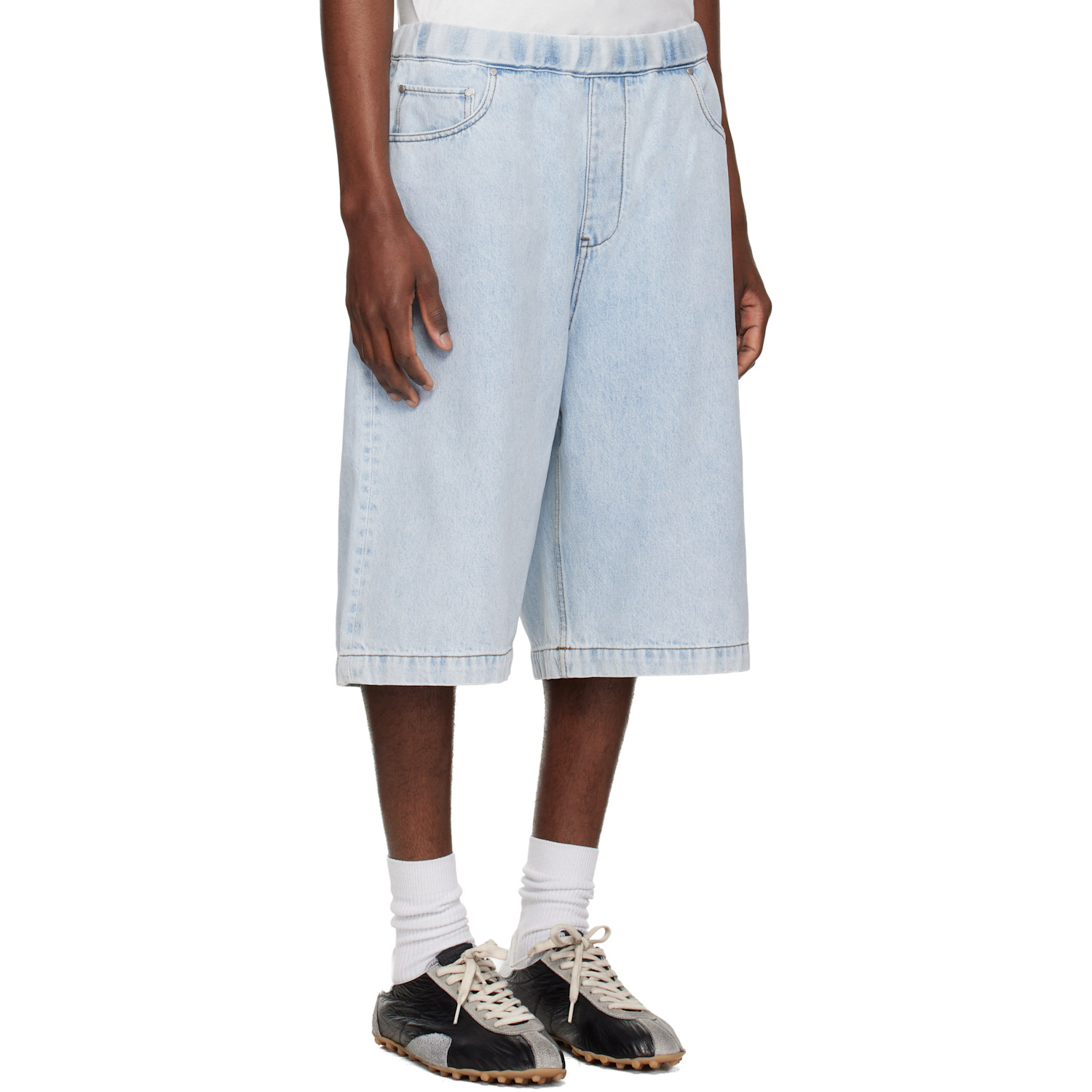  Entire Studios Blue Spar Shorts 