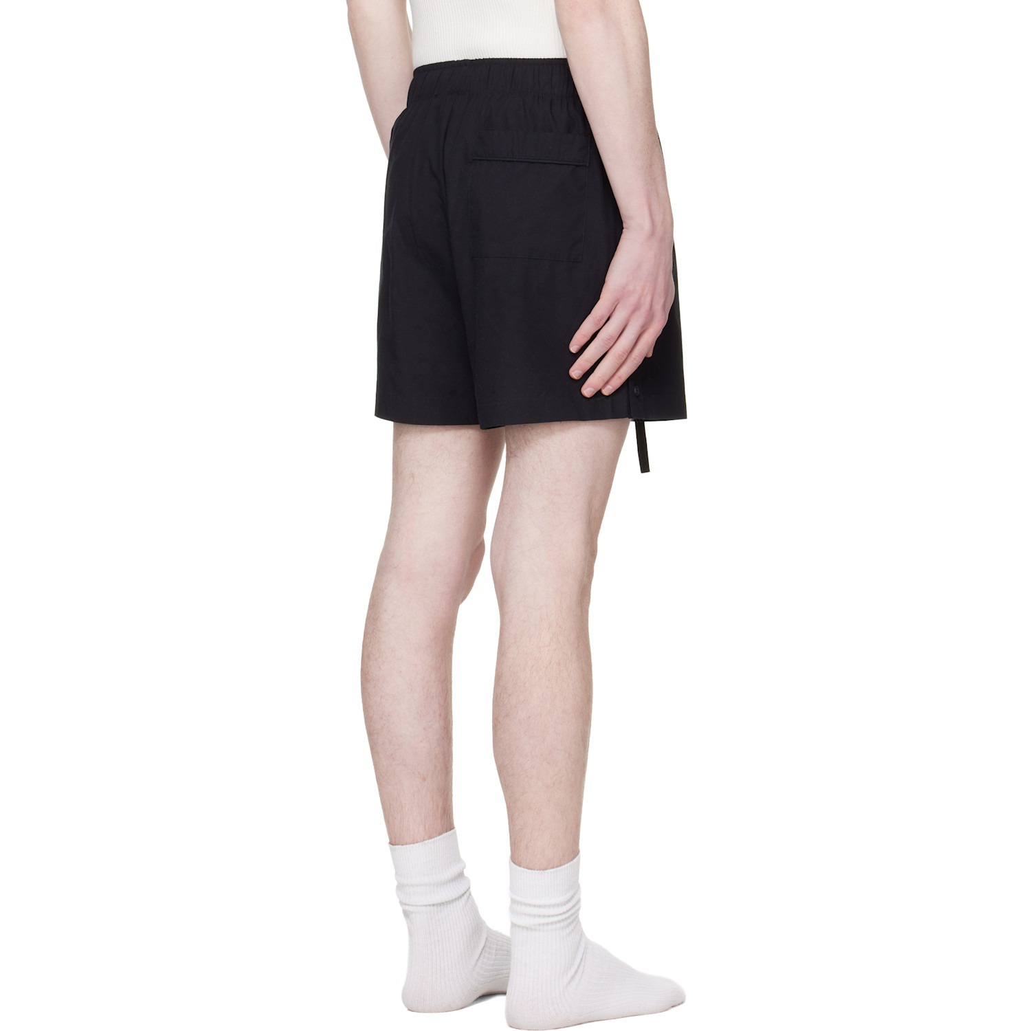  Entire Studios Black Pajama Shorts 