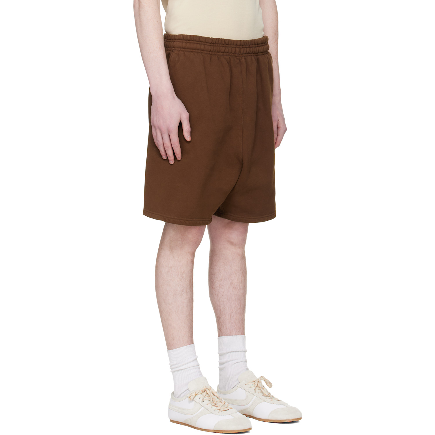  Entire Studios Brown Standard Sweat Shorts 