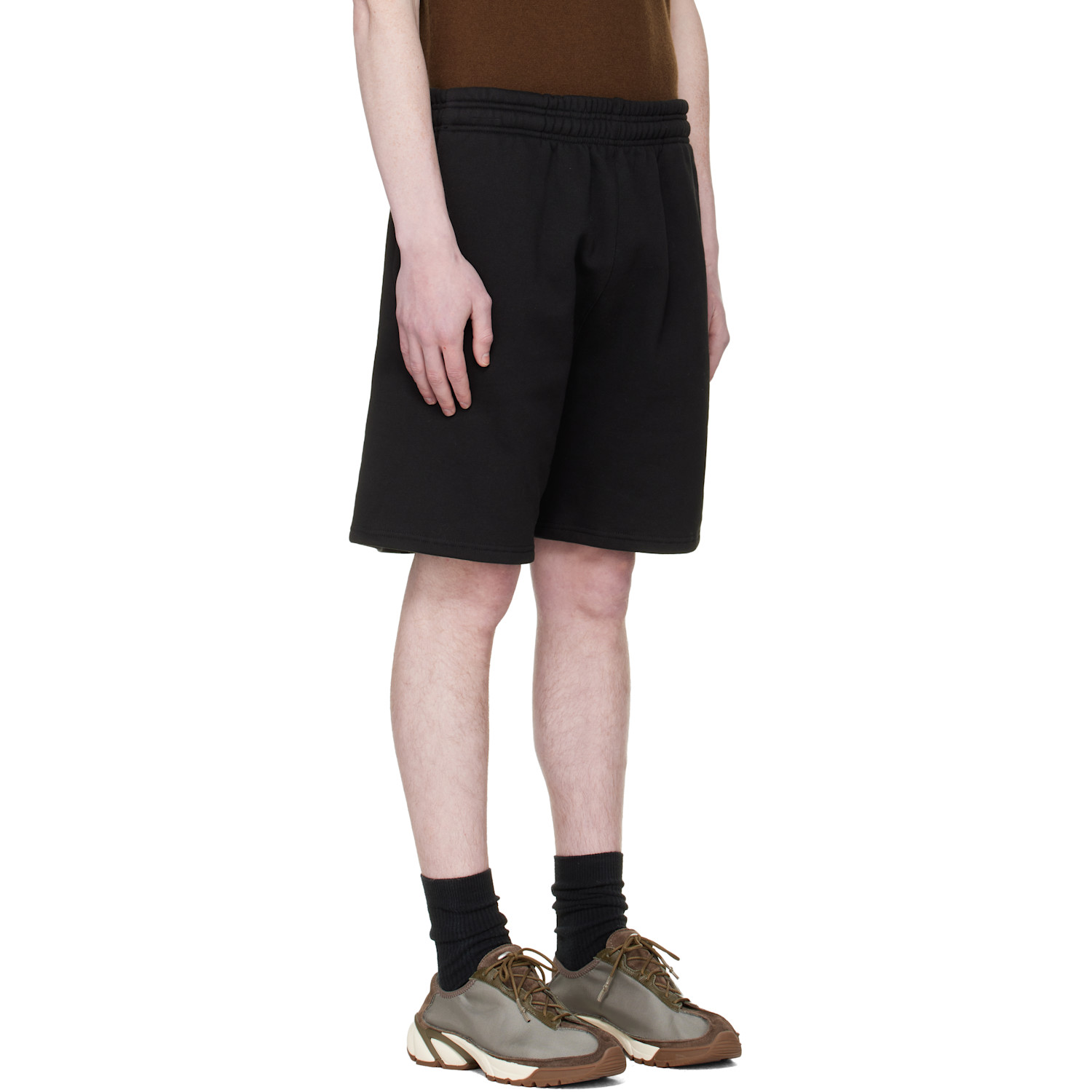  Entire Studios Black Standard Sweat Shorts 