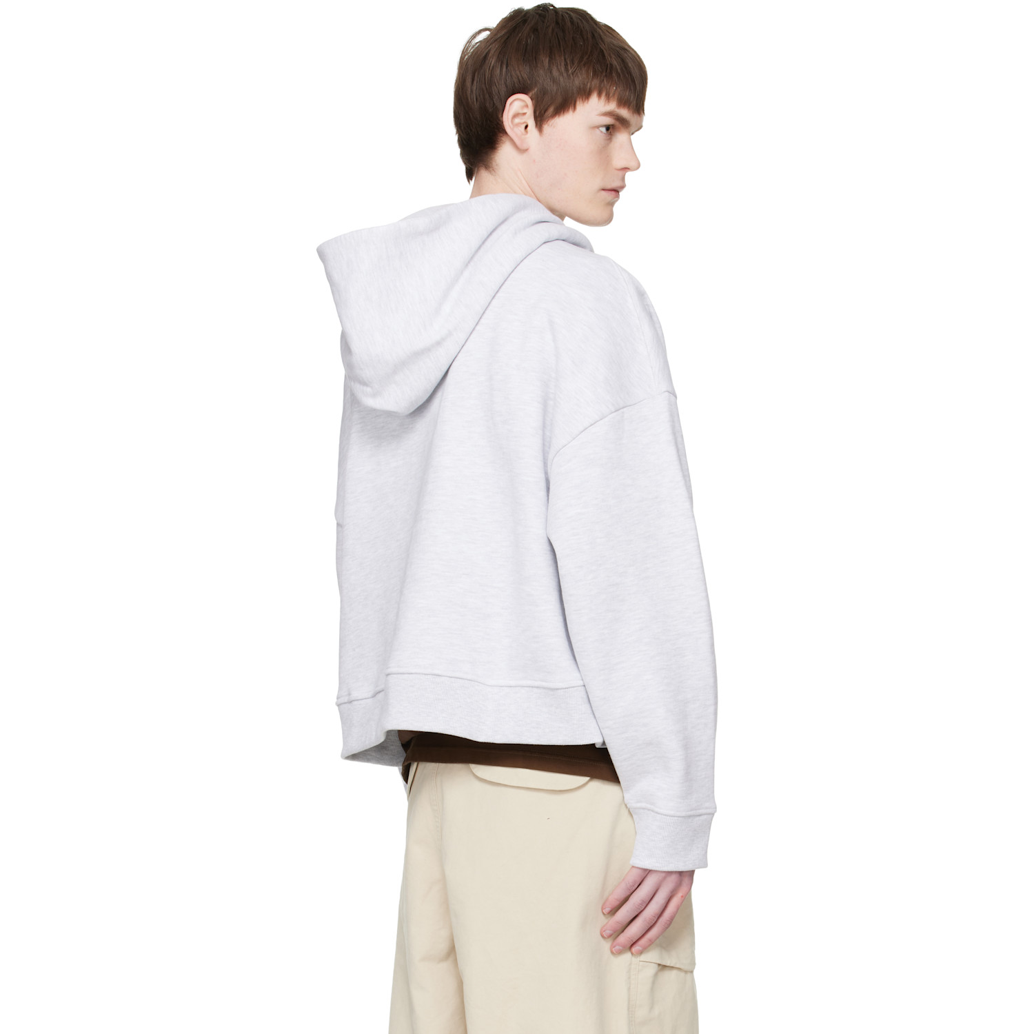  Entire Studios Gray Heavy Hoodie 