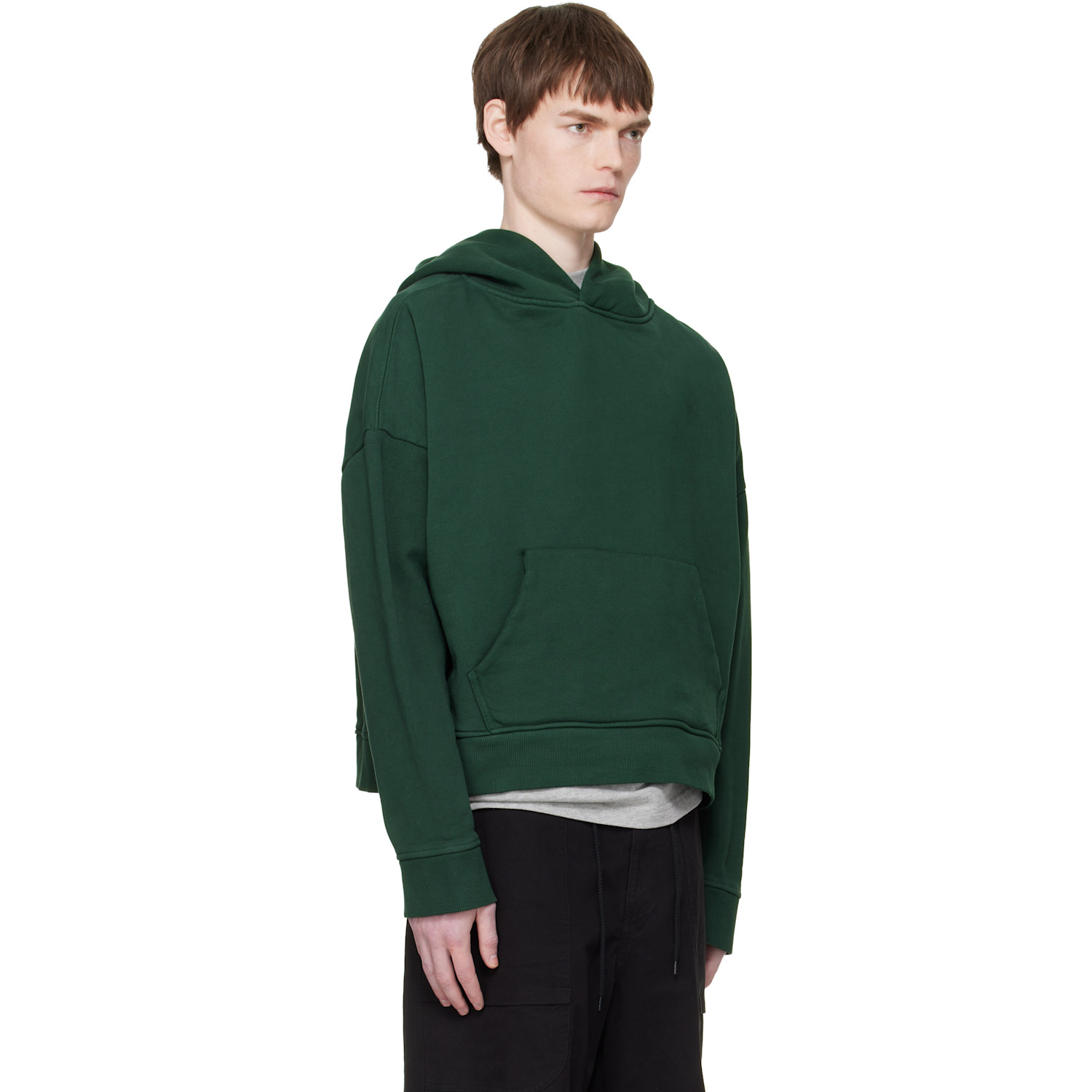  Entire Studios Green Heavy Hoodie 