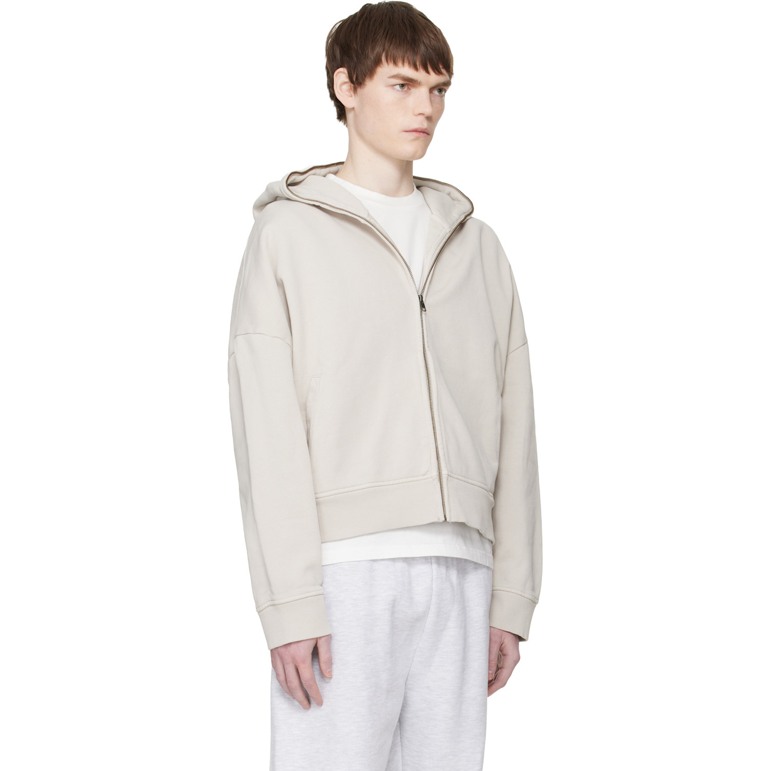  Entire Studios Off-white Eternal Zip Hoodie 