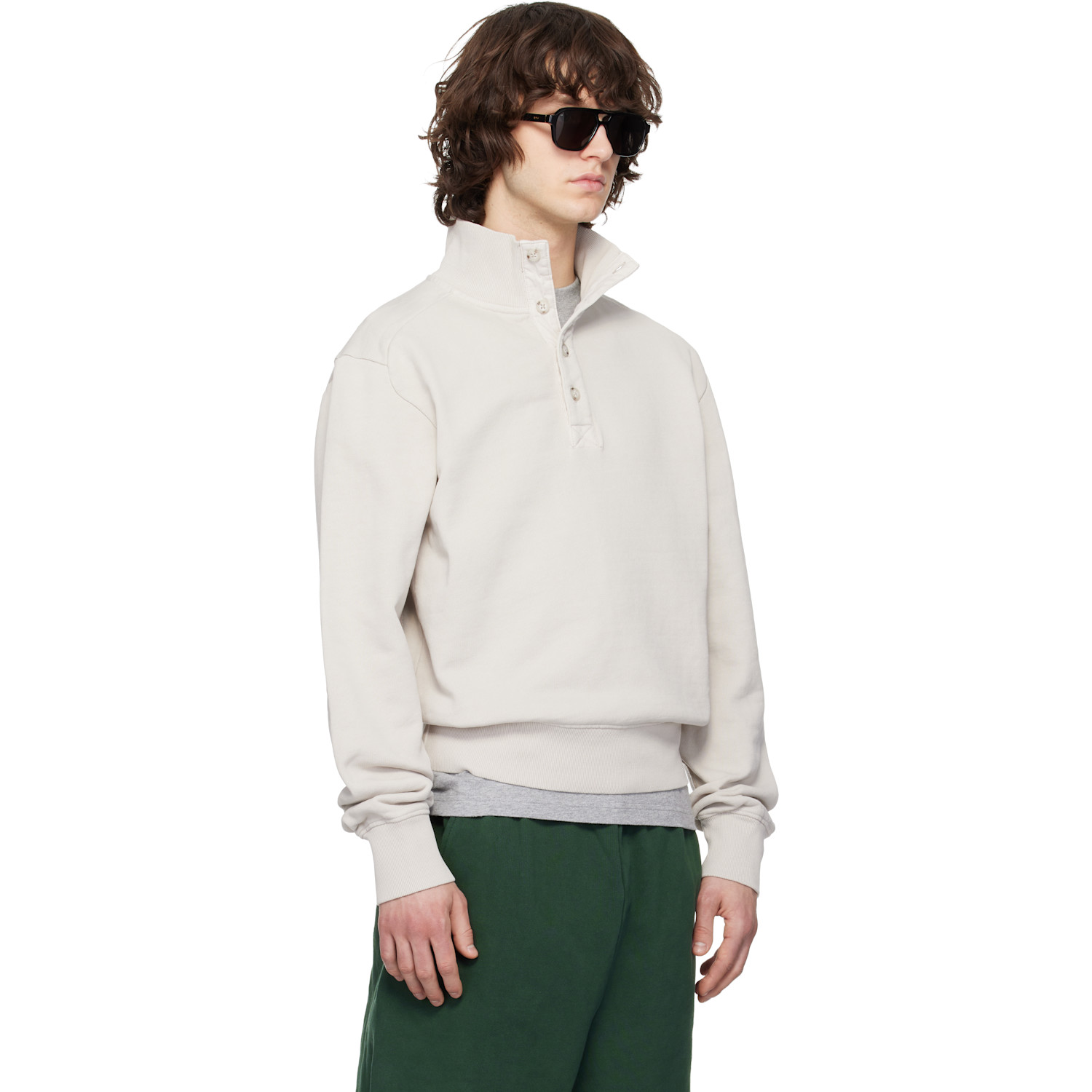  Entire Studios Off-white Port Pullover Sweatshirt 