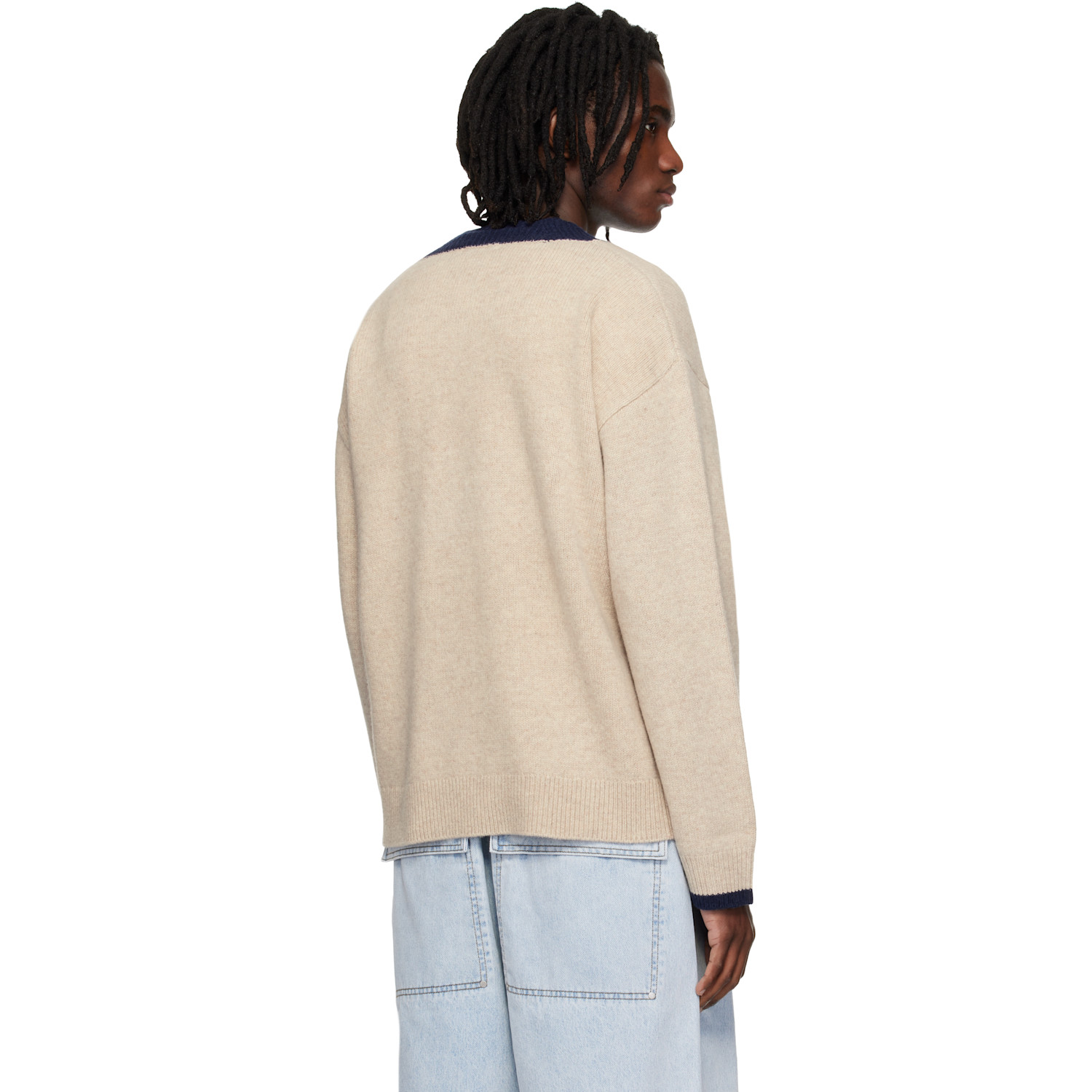  Entire Studios Off-white Echo Knit Sweater 