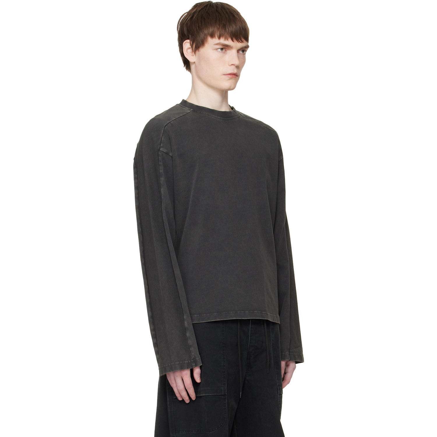  Entire Studios Black Heavy Long Sleeve T-shirt 
