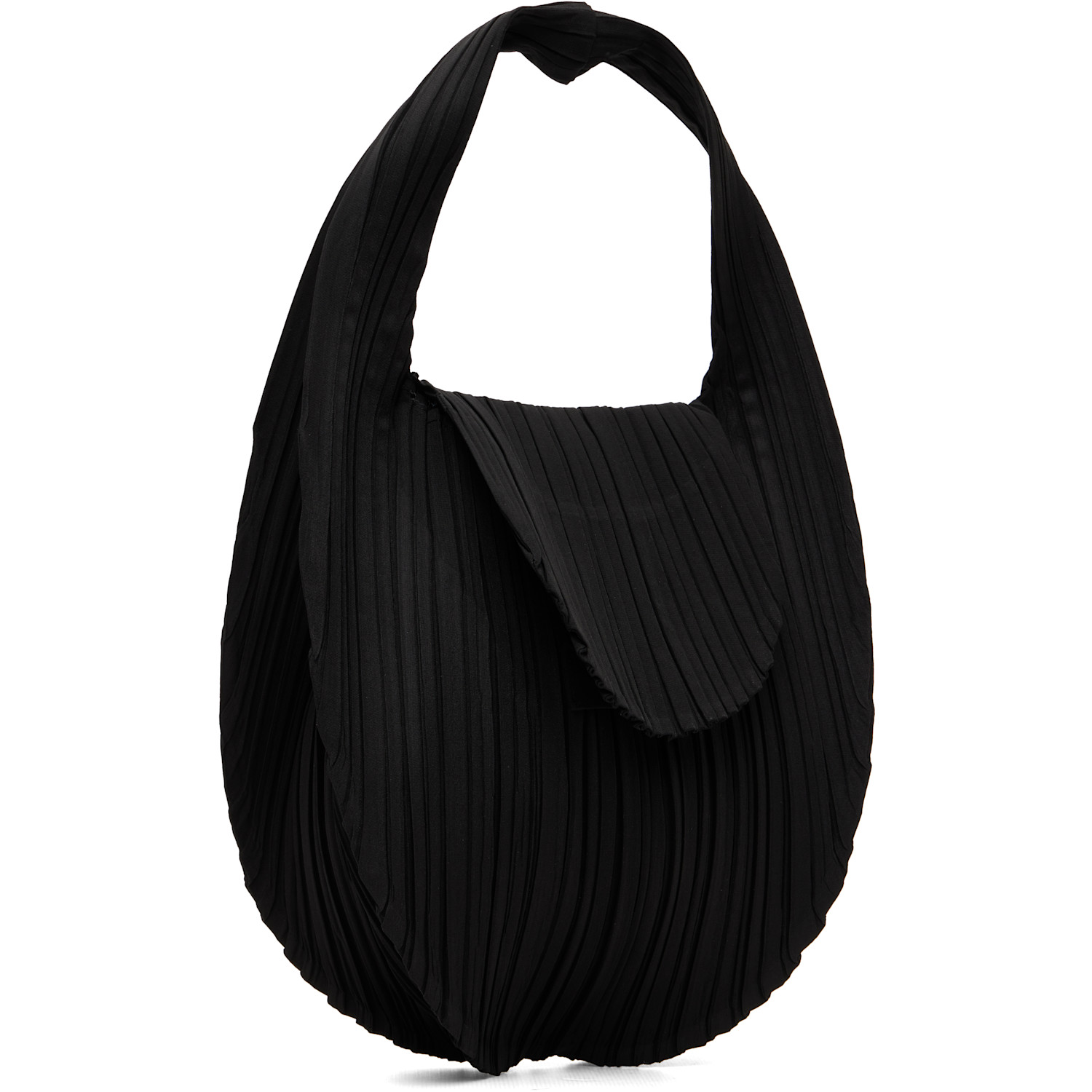  Pleats Please Issey Miyake Black Pleats Seeds Bag 