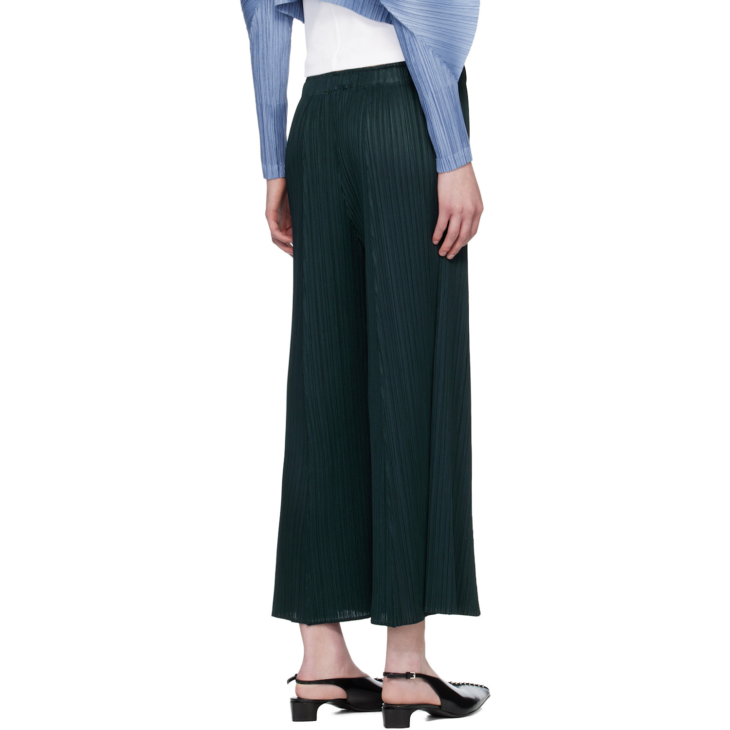  Pleats Please Issey Miyake Gray Monthly Colors November Trousers 