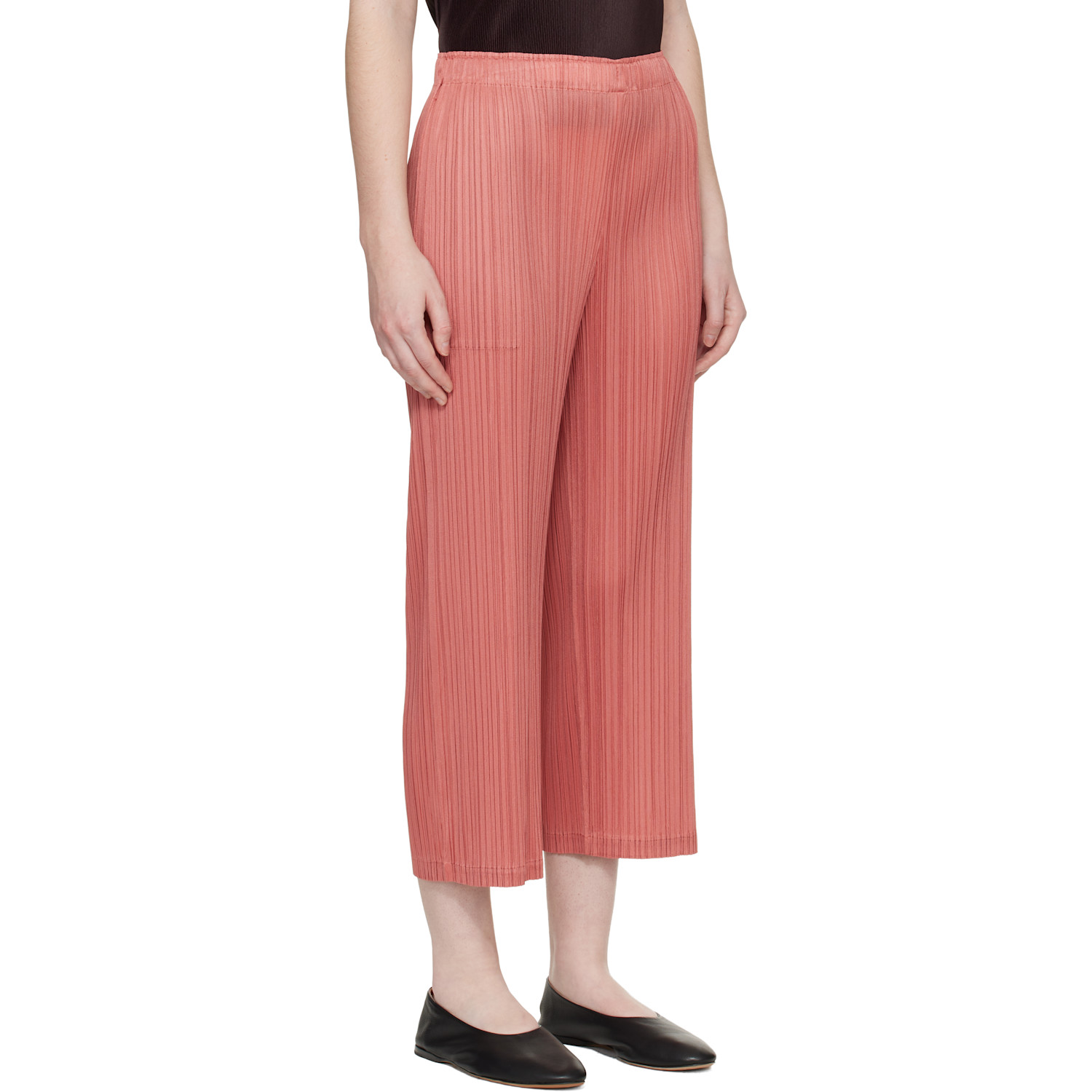  Pleats Please Issey Miyake Pink Monthly Colors October Trousers 