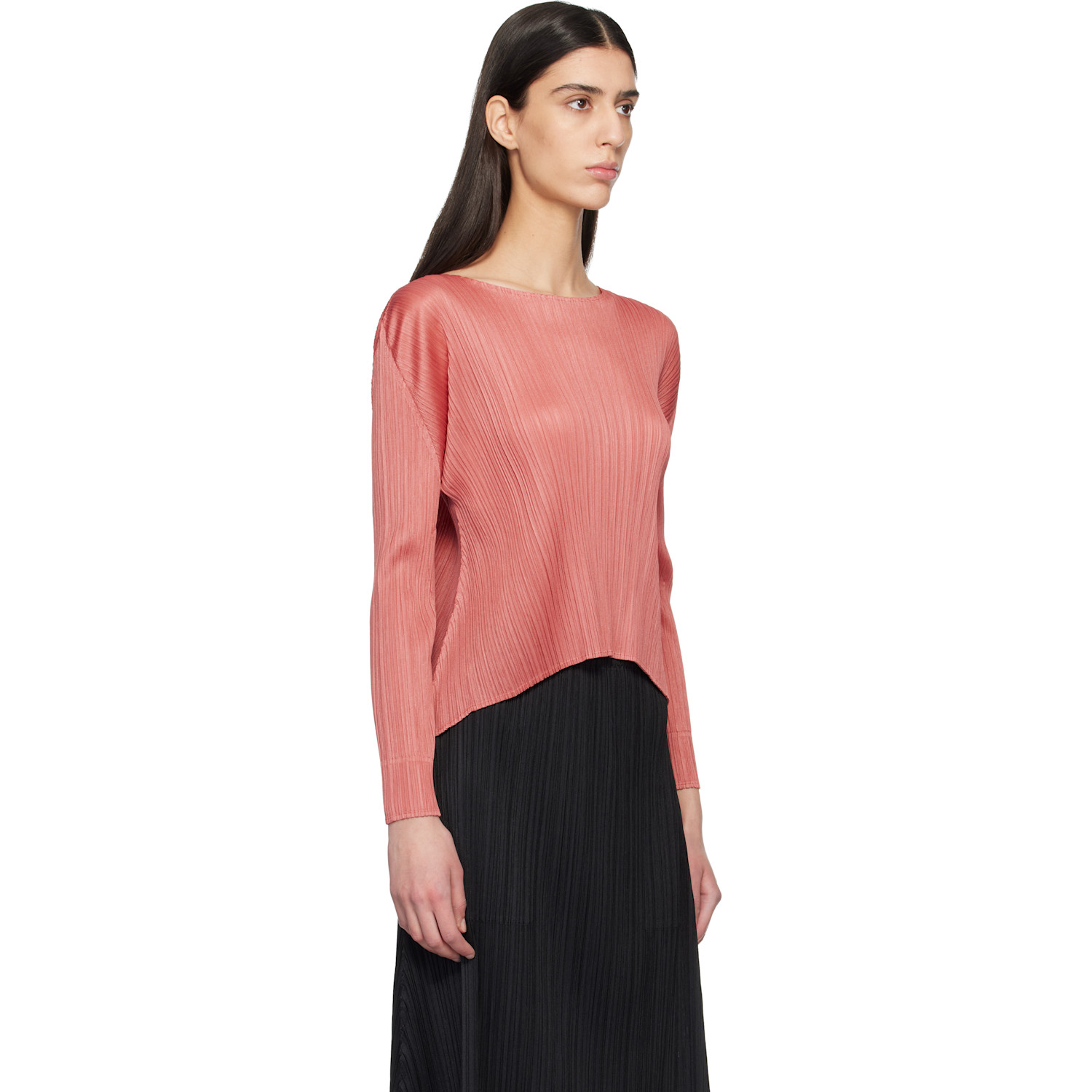  Pleats Please Issey Miyake Pink Monthly Colors October Top 