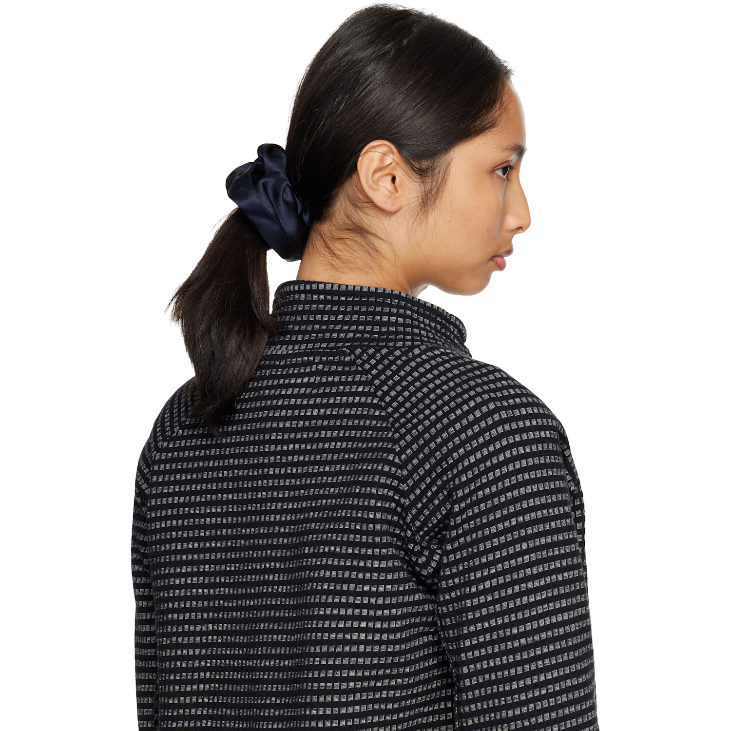  Sophie Buhai Navy Elegant Scrunchie 