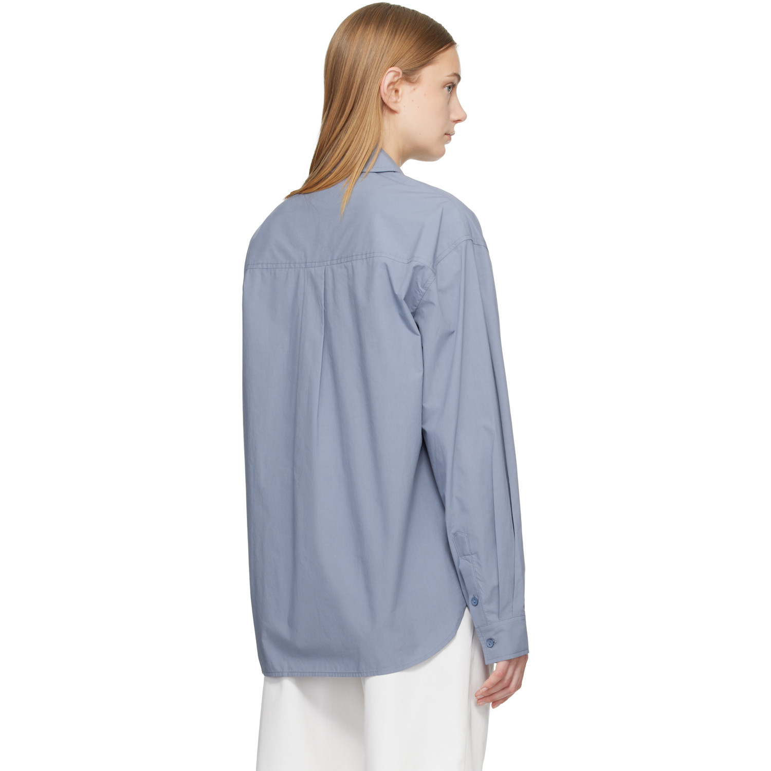  Matteau Blue Relaxed Shirt 