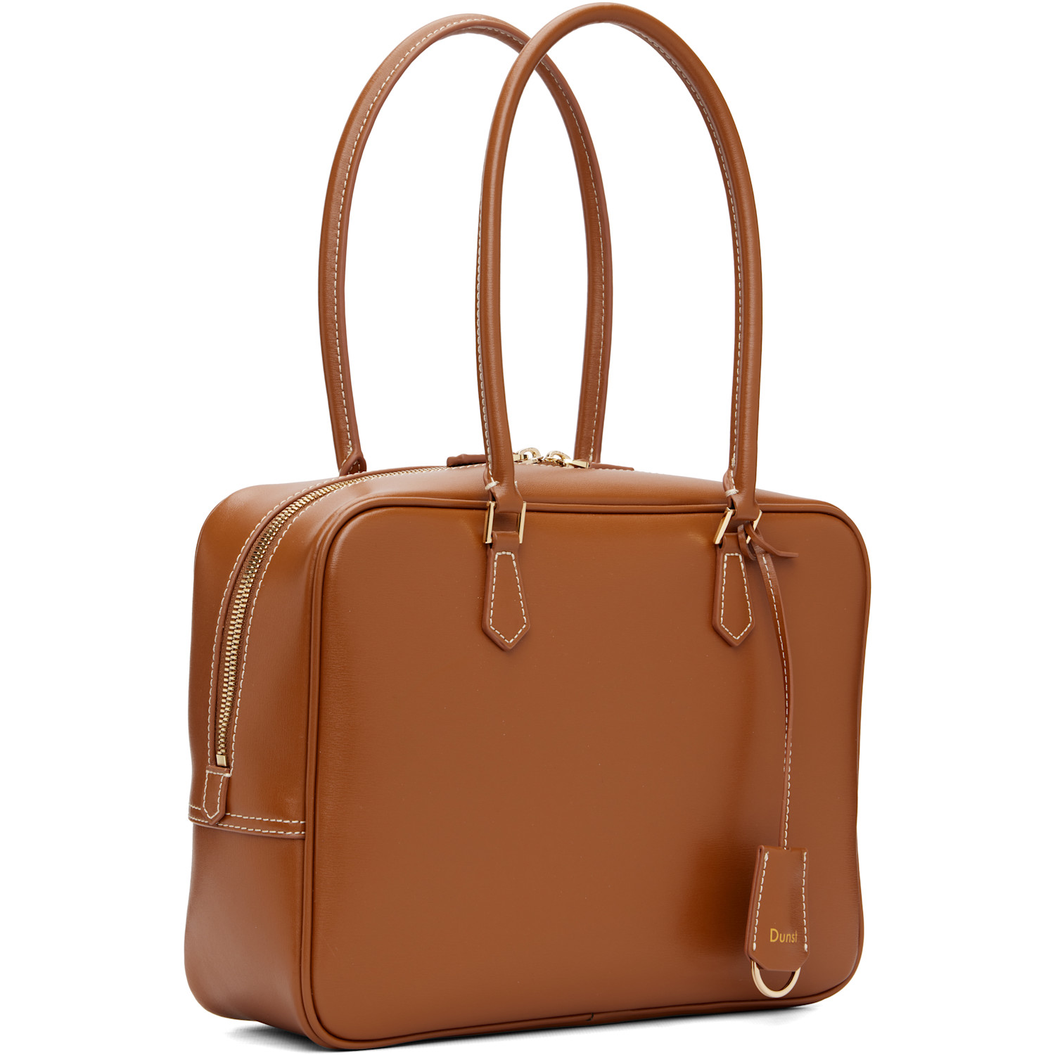  Dunst Tan Classic 28 Leather Bag 