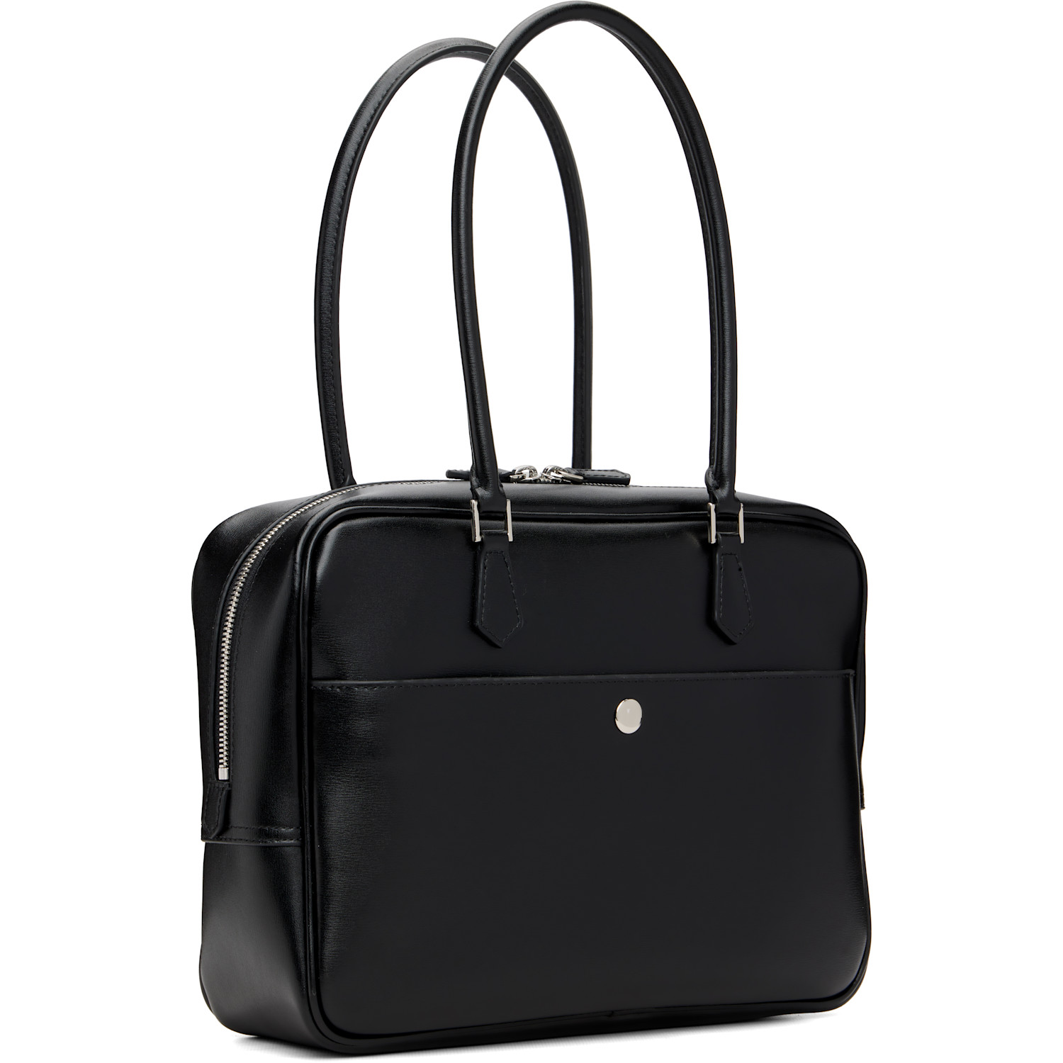  Dunst Black Classic 28 Leather Bag 