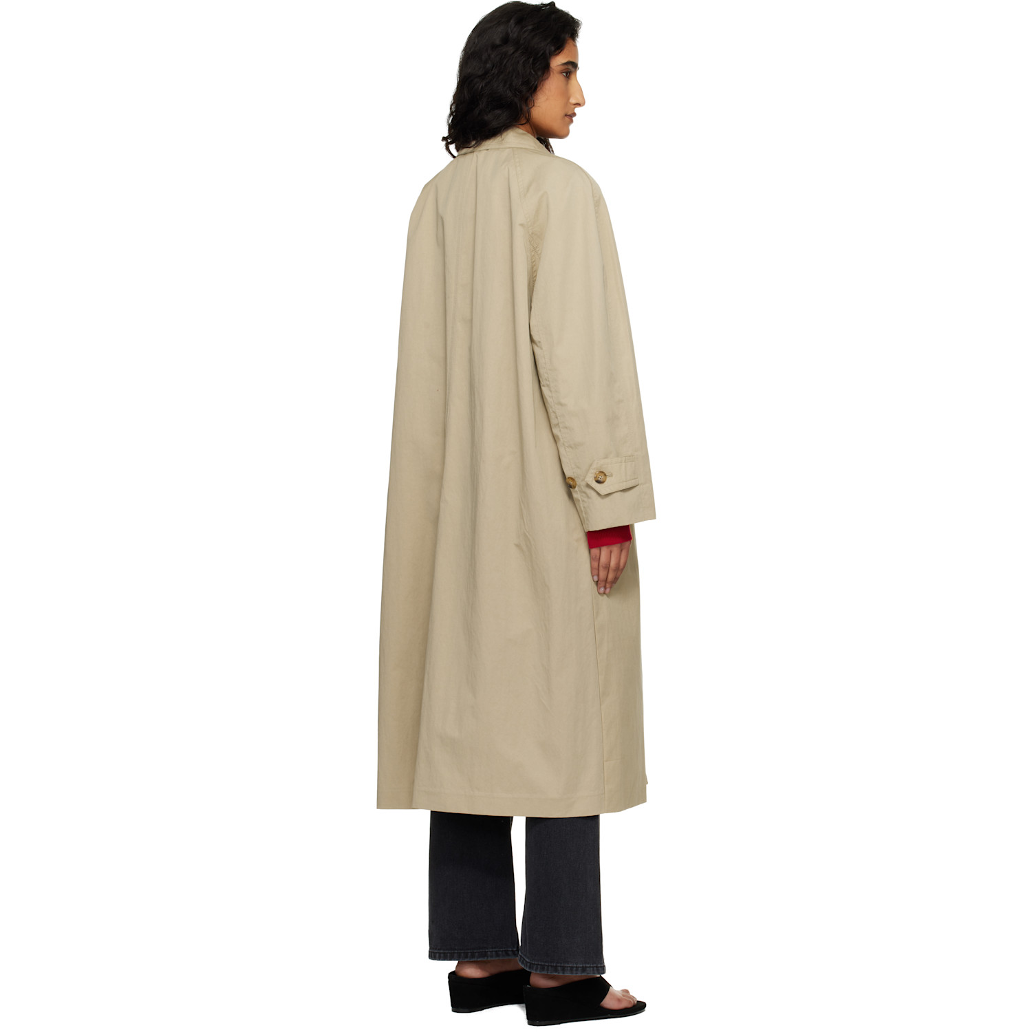  Dunst Khaki Refined Mac Coat 