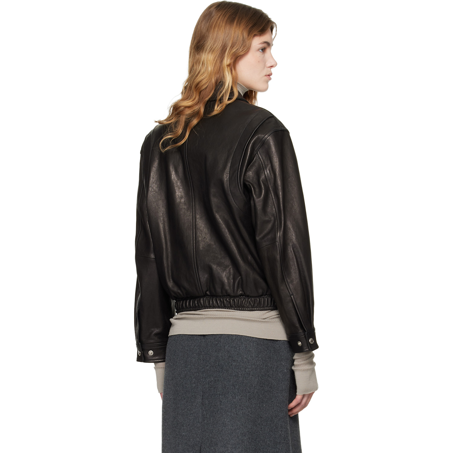  Dunst Black Drizzler Leather Jacket 