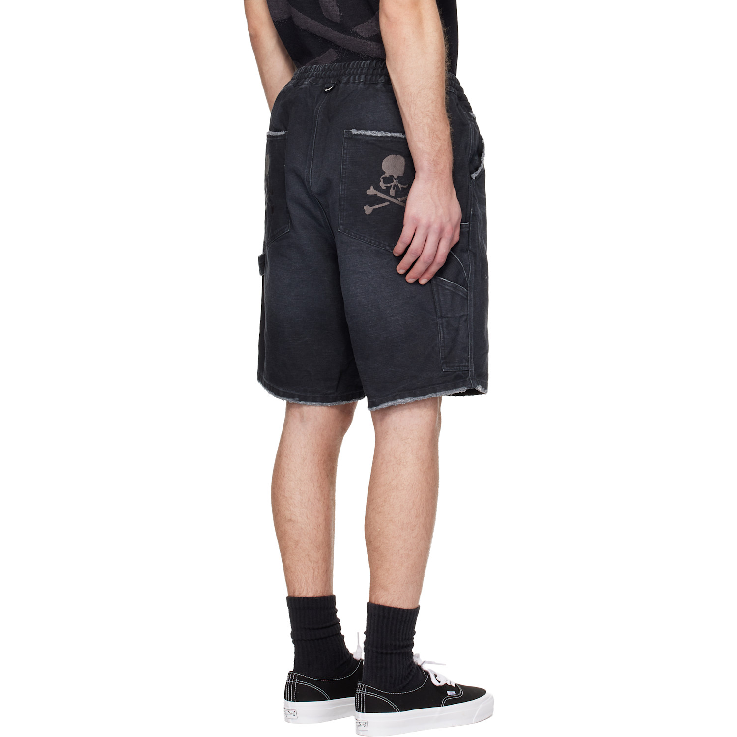  Mastermind World Black Mw Duck Painter Shorts 