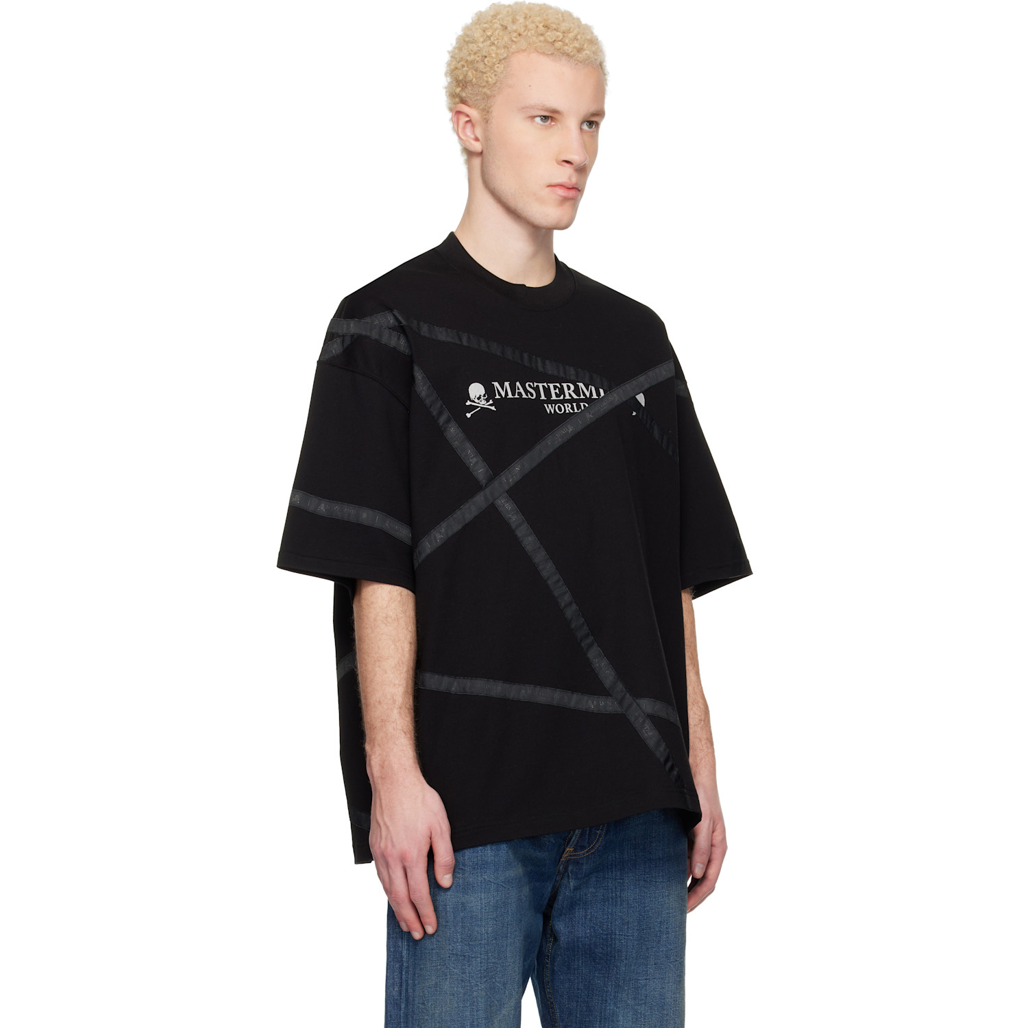  Mastermind World Black Wrapped Ss T-shirt 