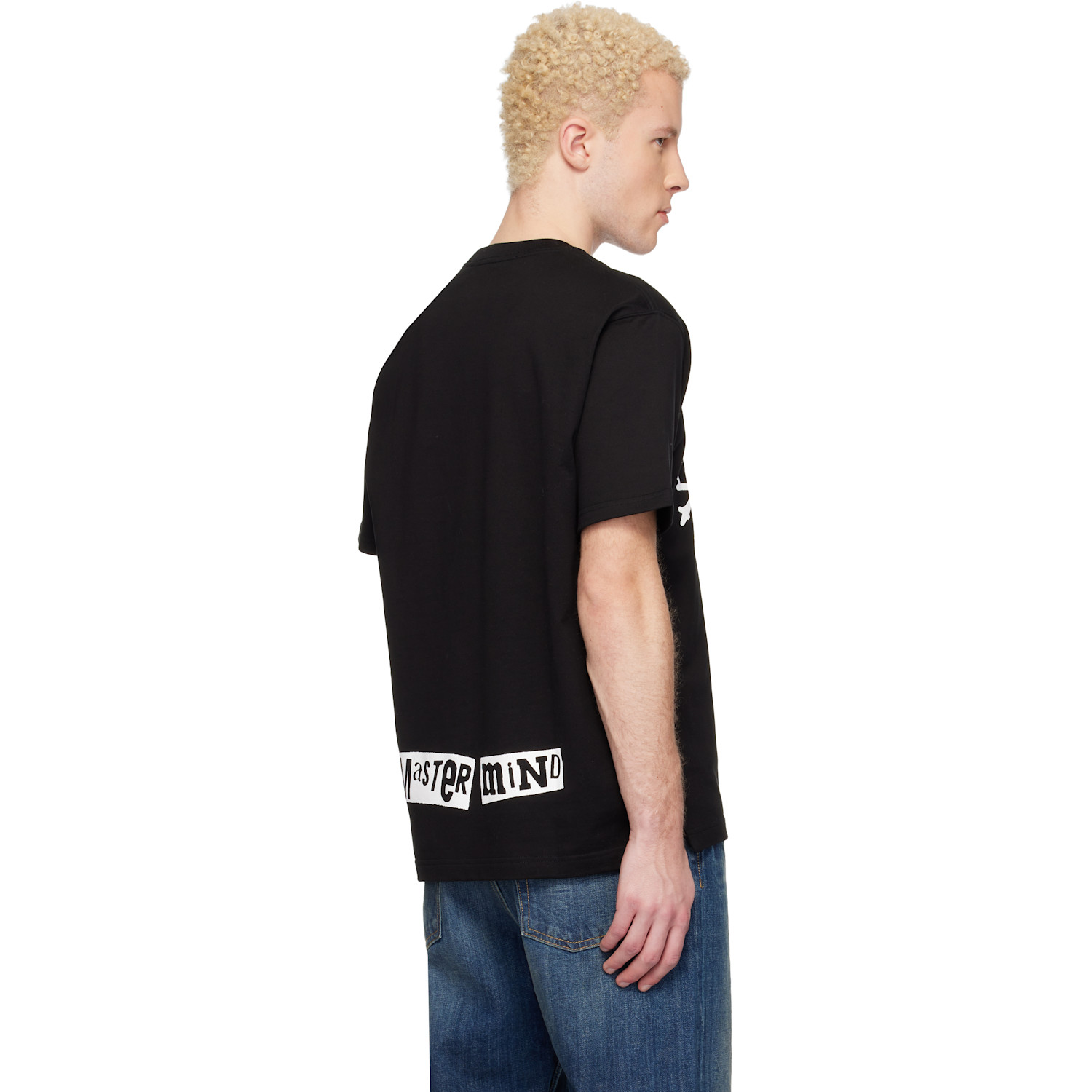  Mastermind World Black Mw Flyer Ss T-shirt 