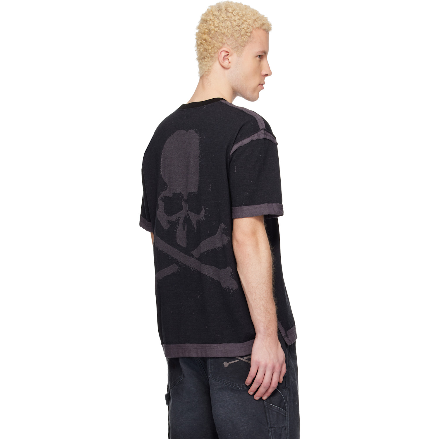  Mastermind World Black Mw Cut-off Ss T-shirt 