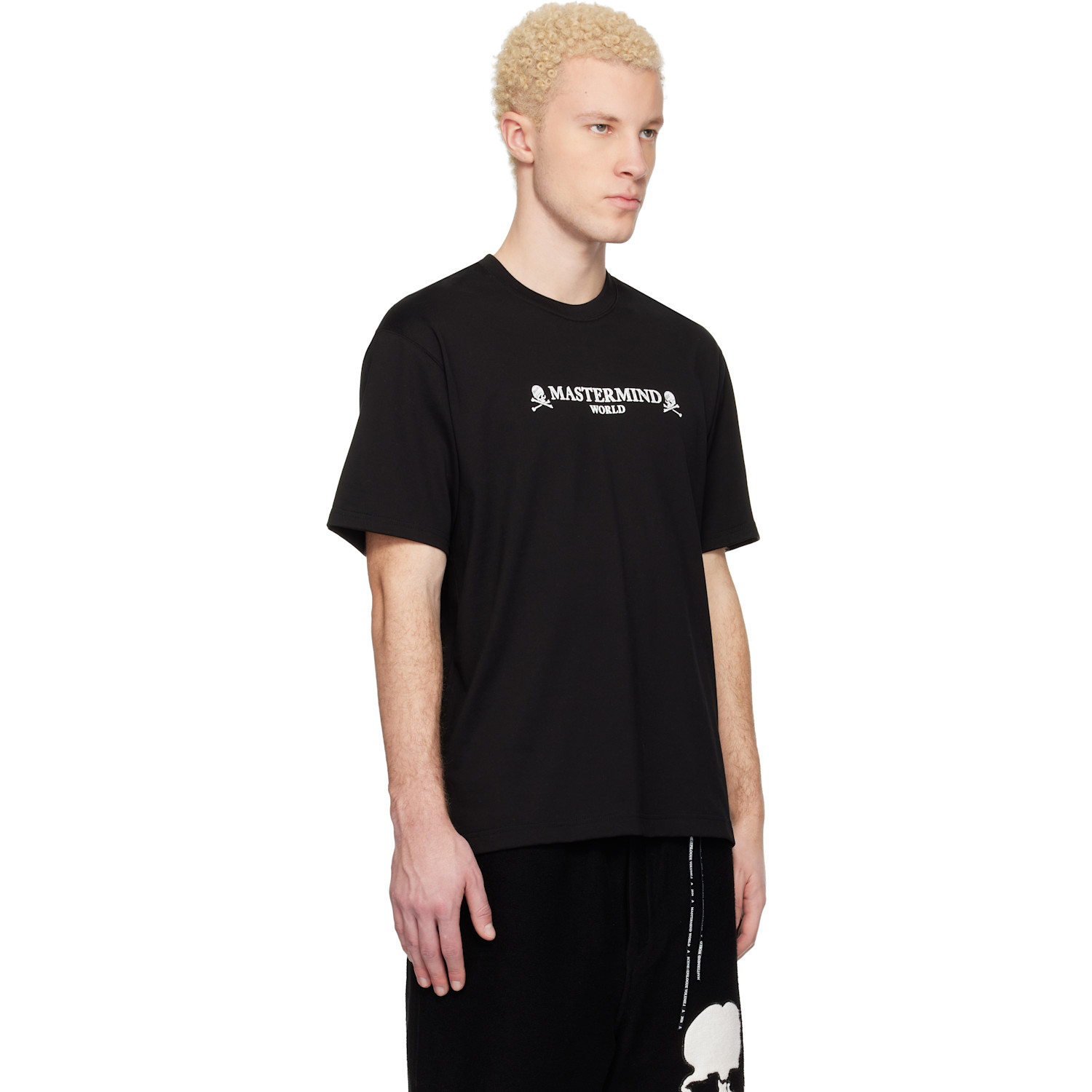  Mastermind World Black Mw Og Puffed Ss T-shirt 
