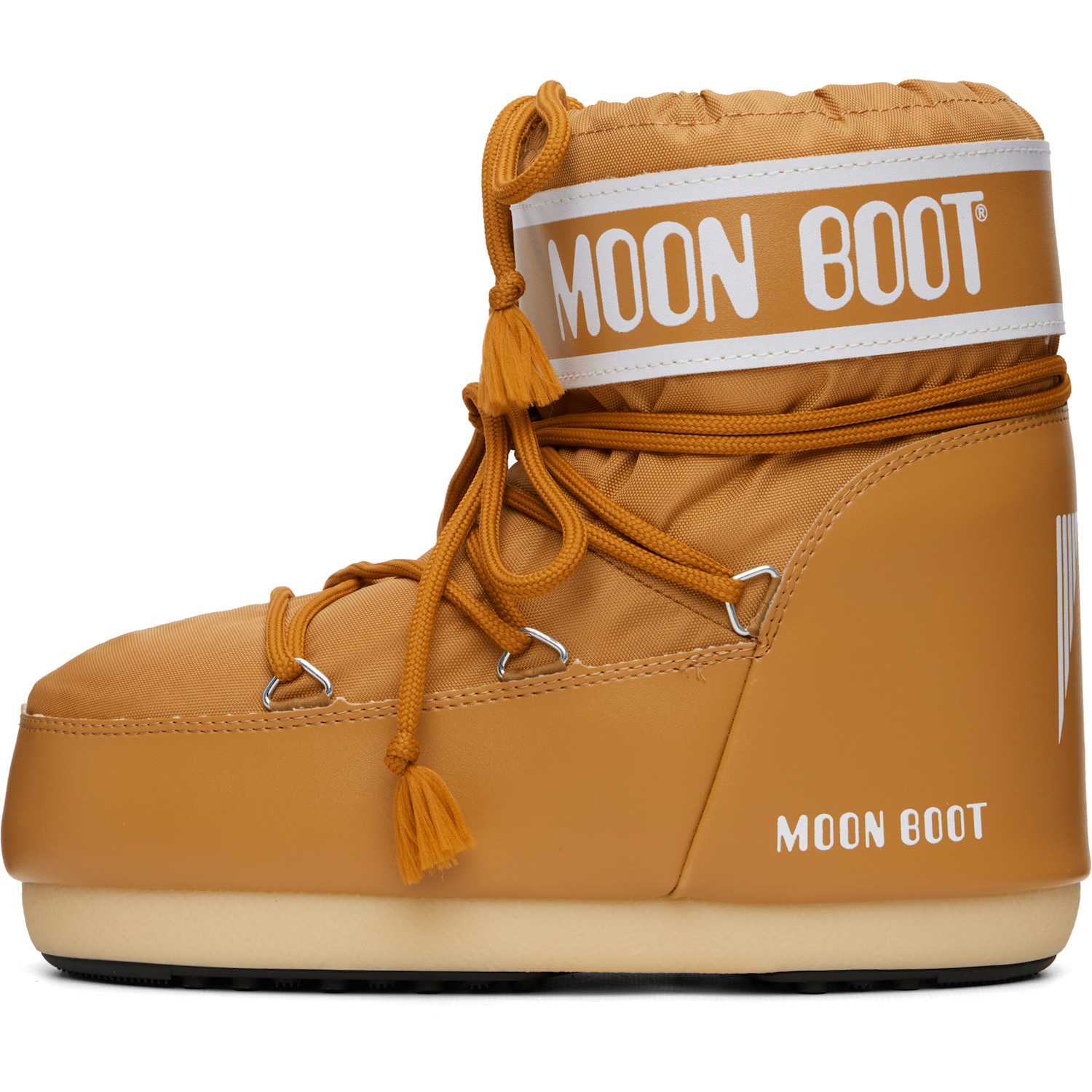  Moon Boot Brown Icon Low Nylon Boots 