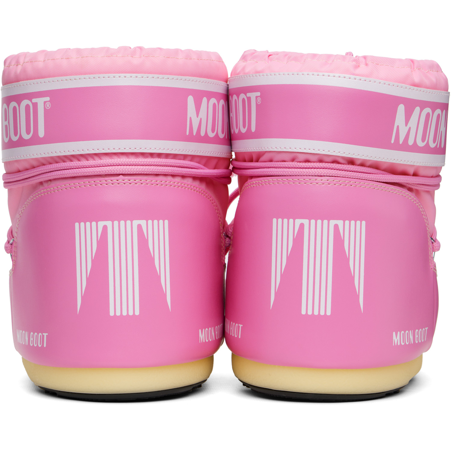 Moon Boot Pink Icon Low Nylon Boots 