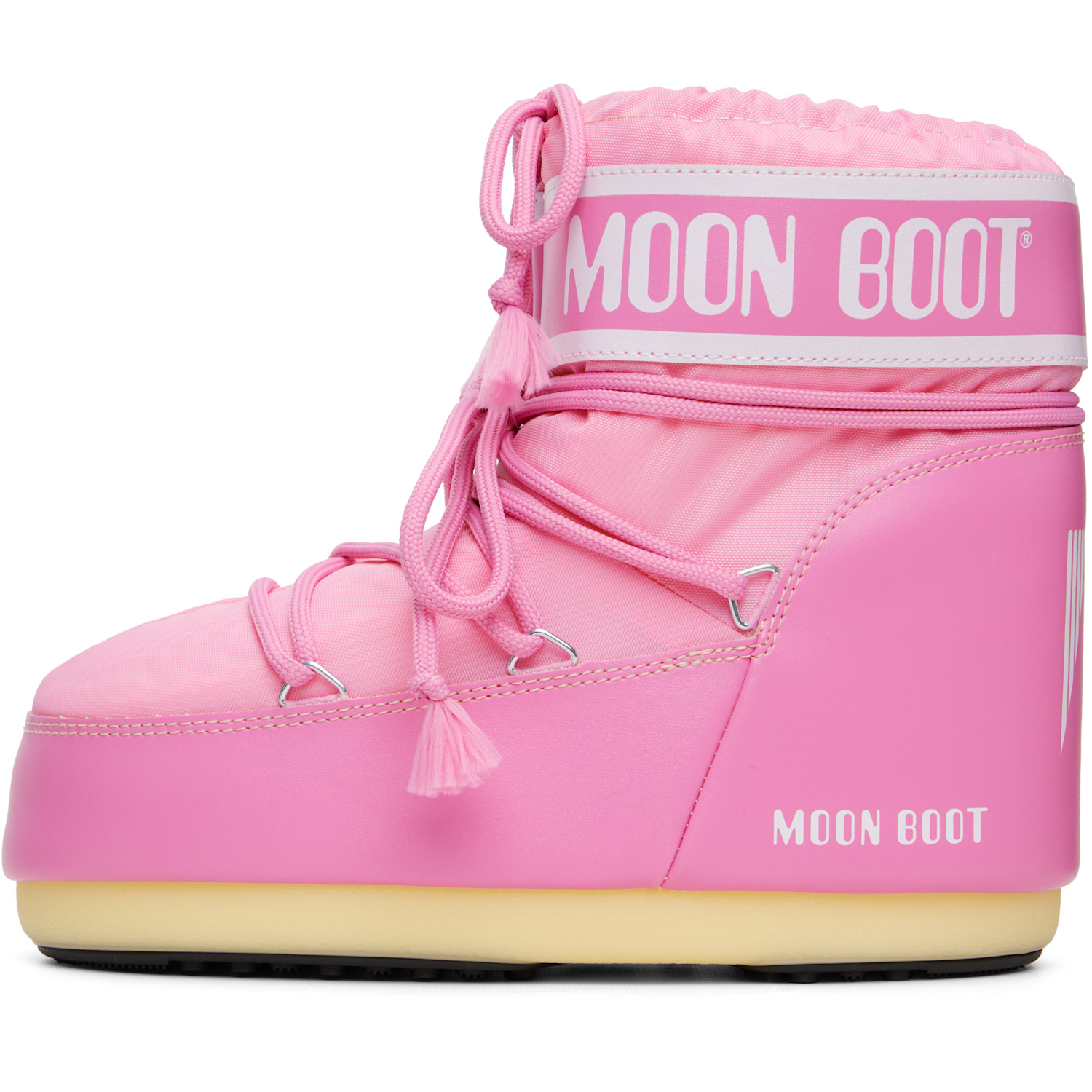  Moon Boot Pink Icon Low Nylon Boots 