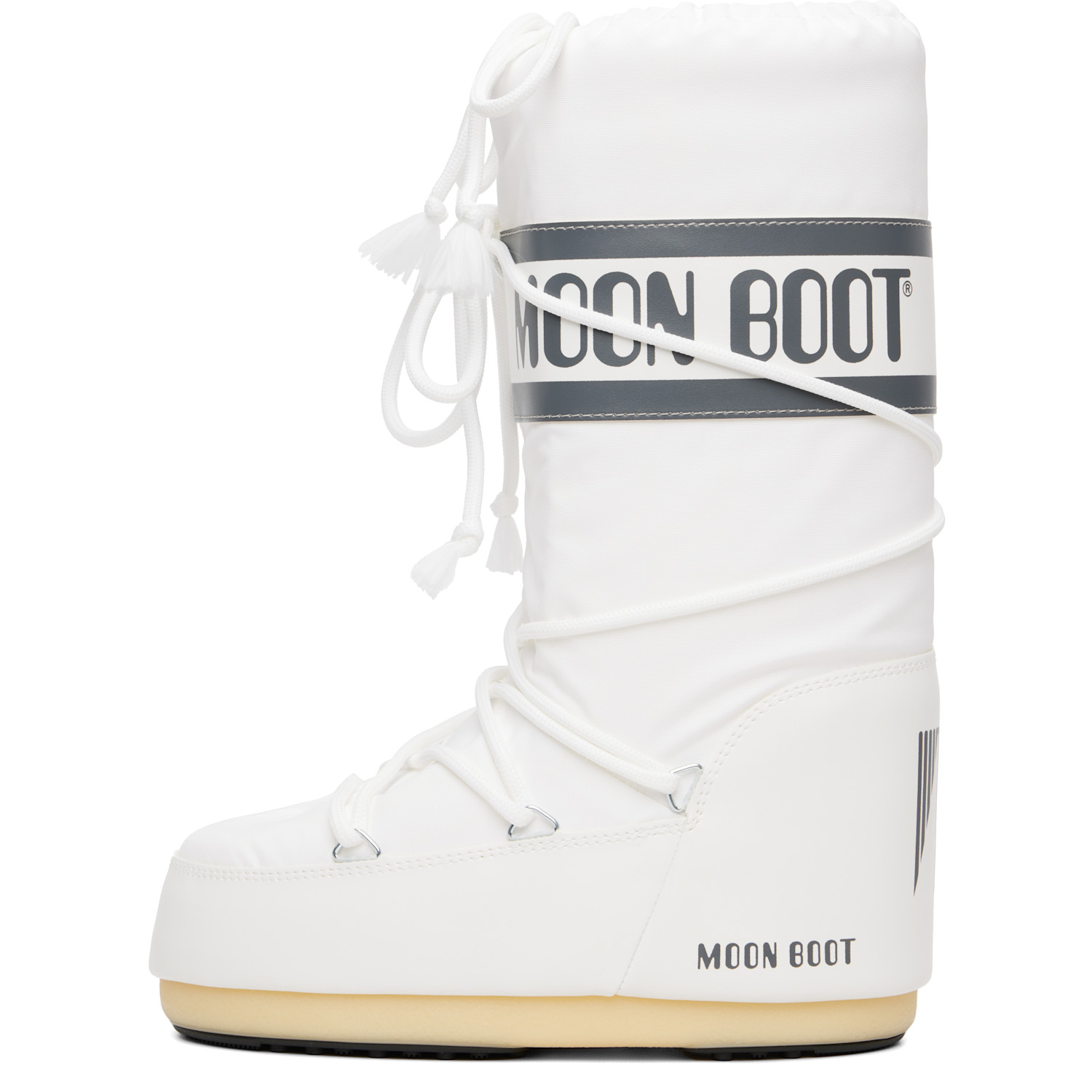  Moon Boot White Icon Nylon Boots 