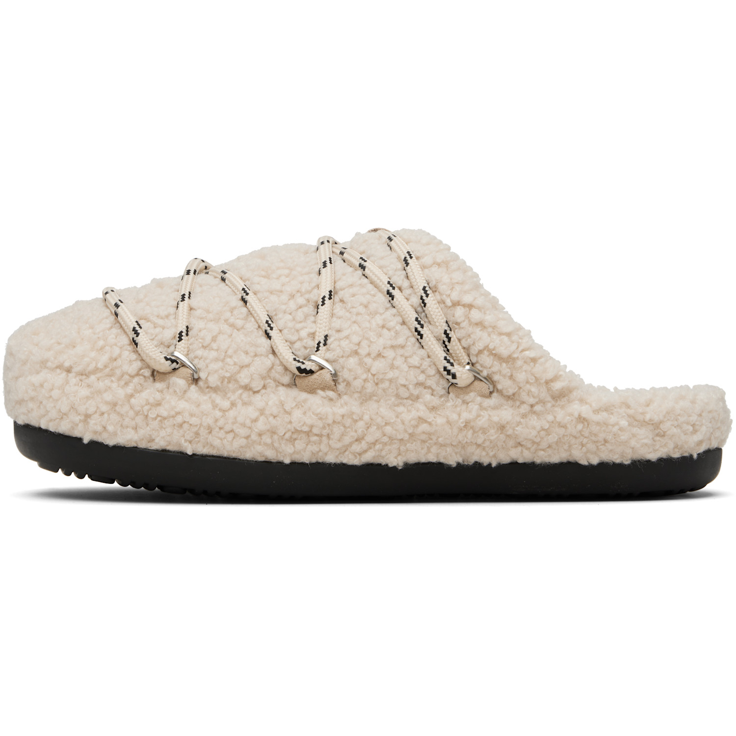  Moon Boot Pink Teddy Slipper Loafers 