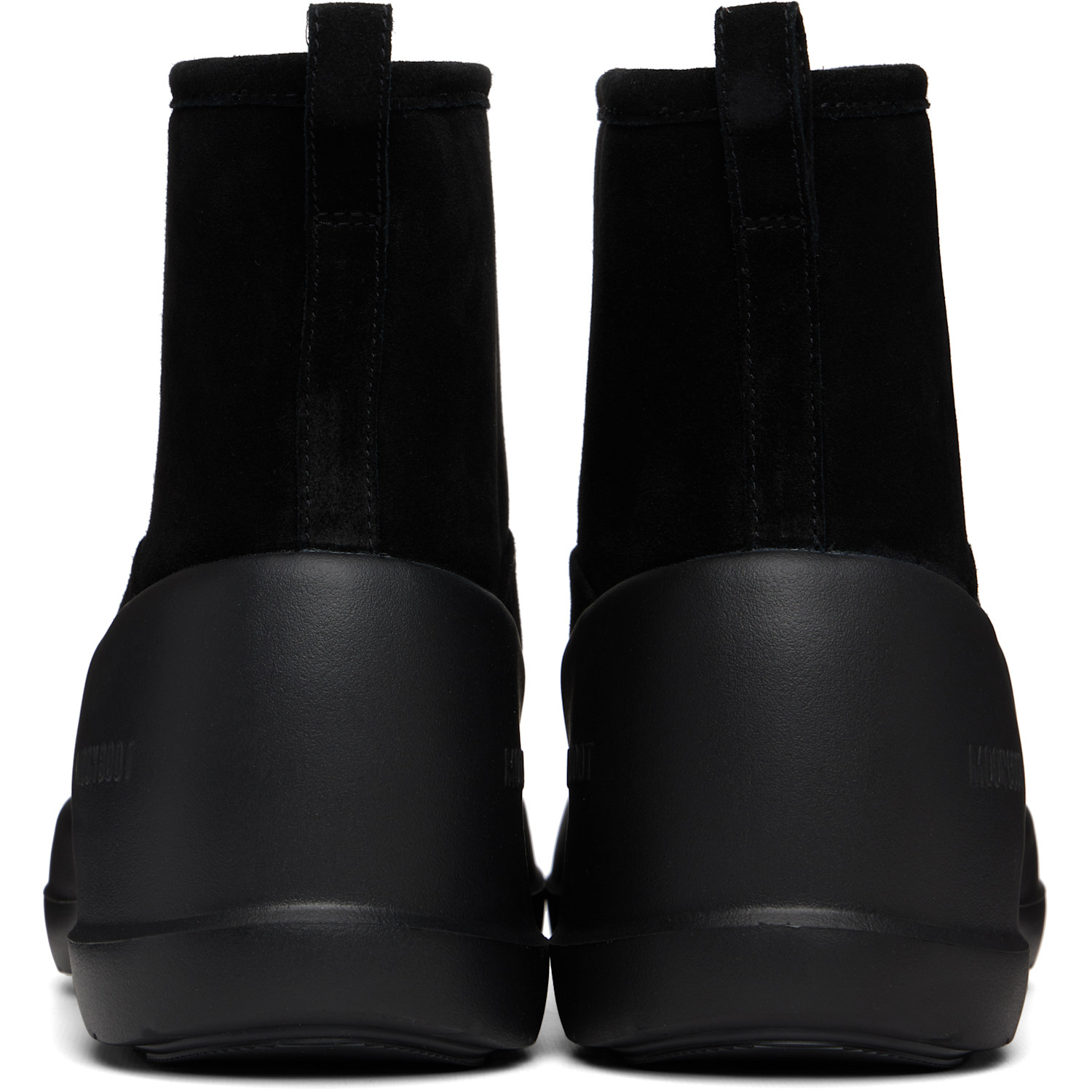  Moon Boot Black Mezzaluna Mid Boots 