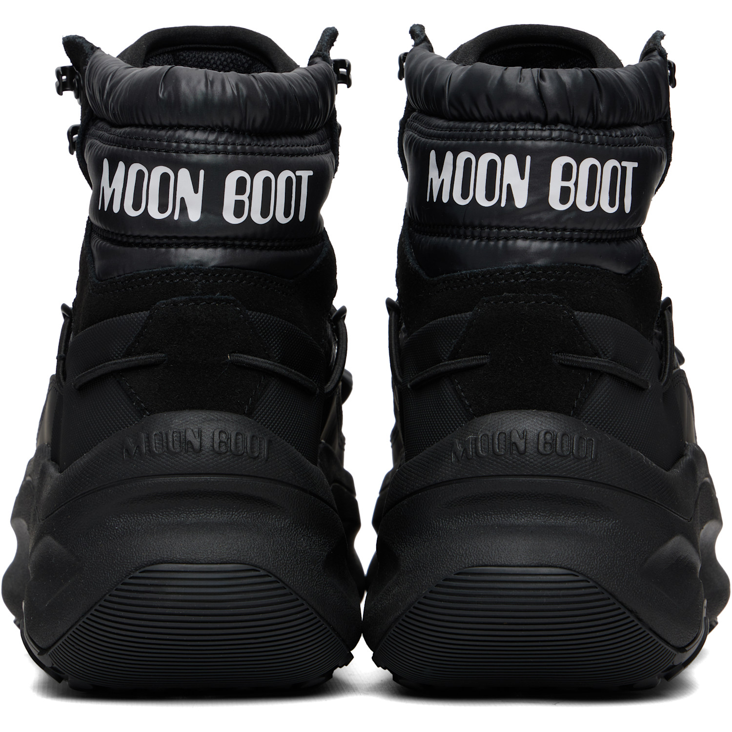  Moon Boot Black Moon247 Xlace Mid Sneakers 