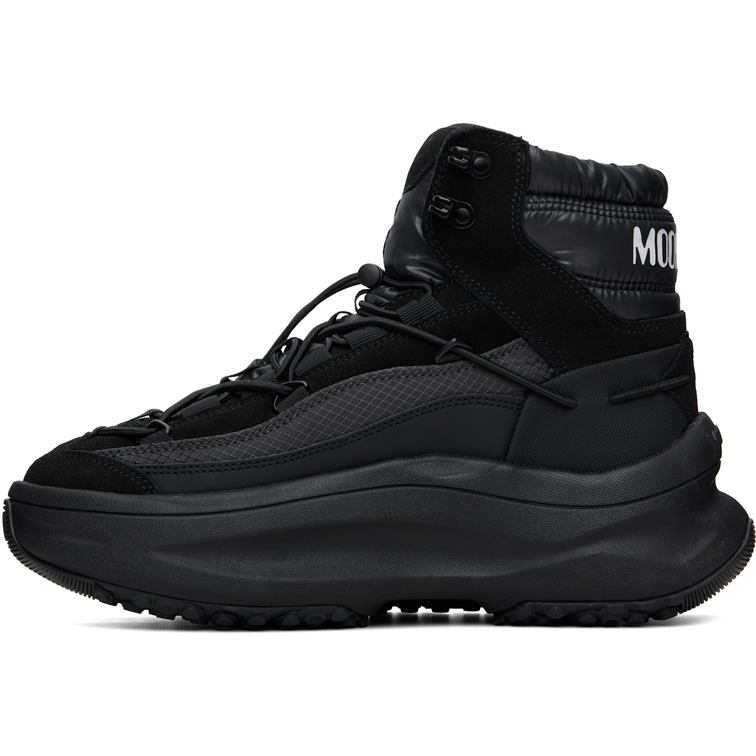  Moon Boot Black Moon247 Xlace Mid Sneakers 