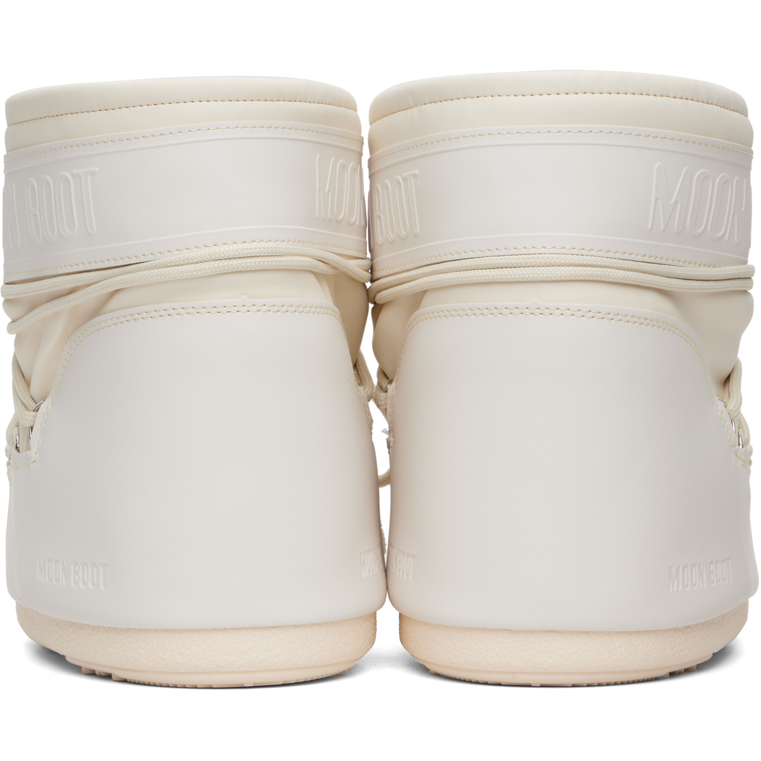  Moon Boot Off-white Icon Low Rubber Boots 