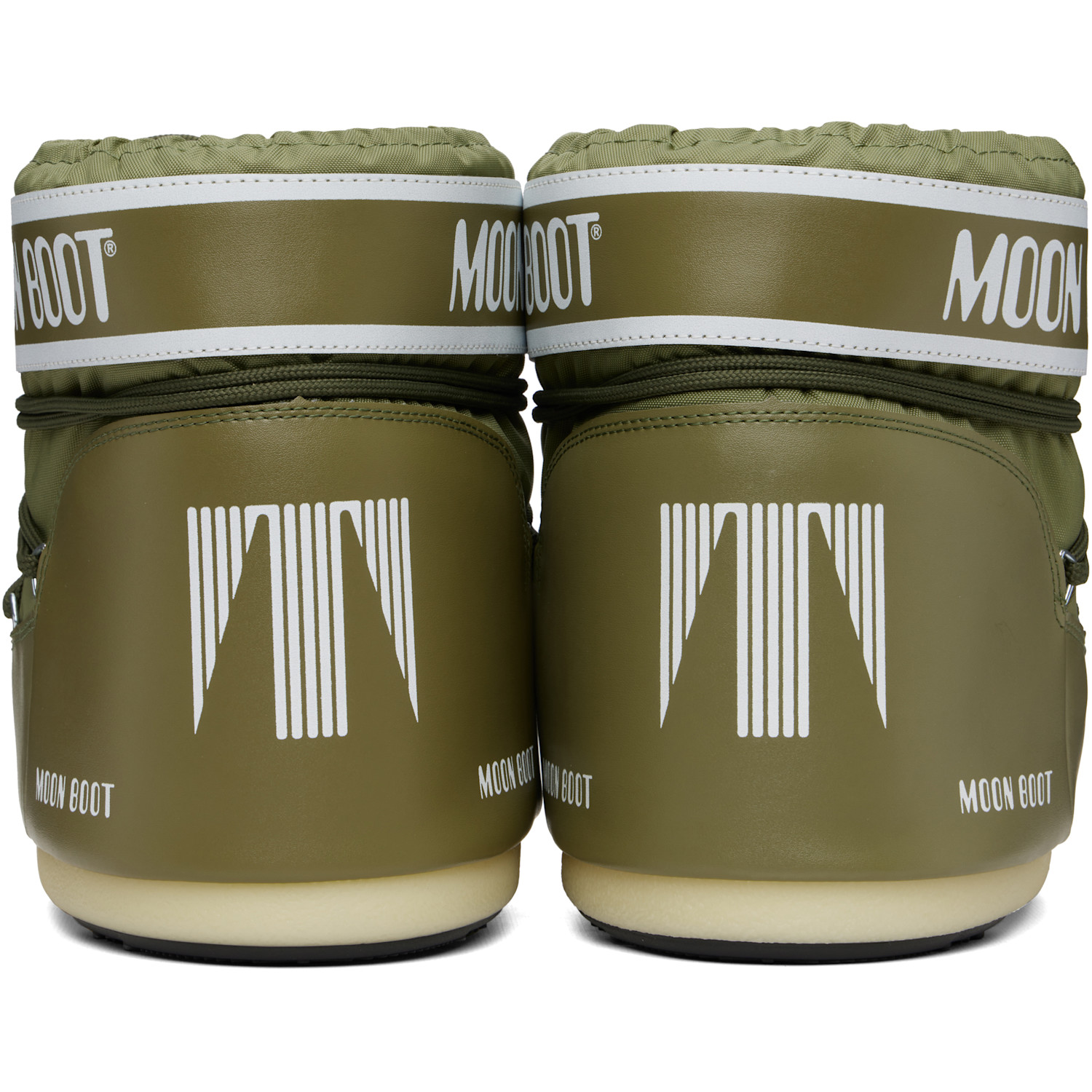  Moon Boot Khaki Icon Low Nylon Boots 