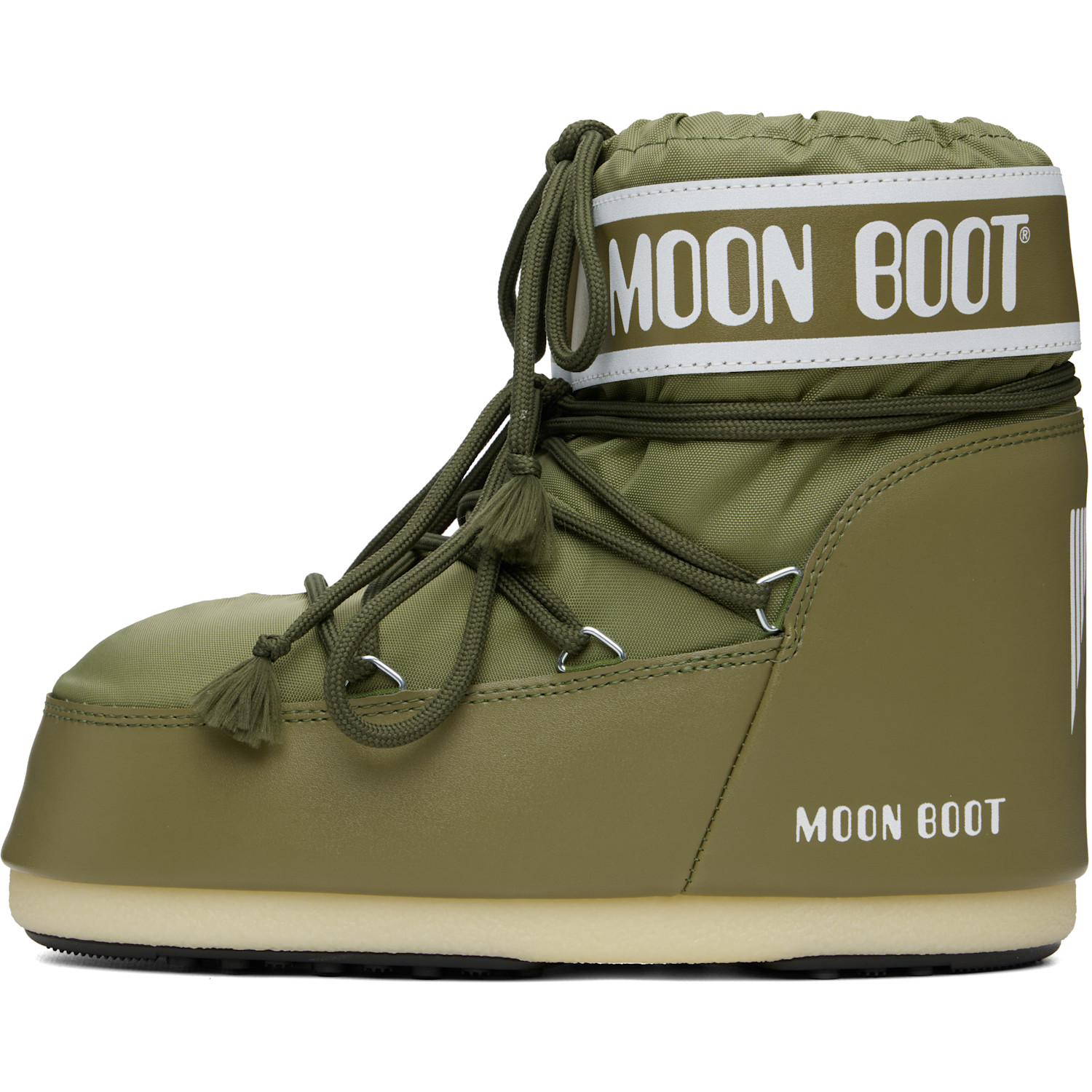 Moon Boot Khaki Icon Low Nylon Boots 