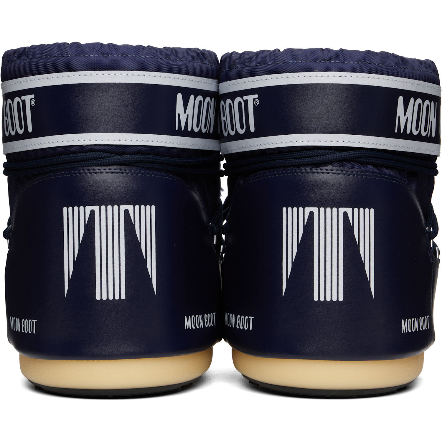  Moon Boot Navy Icon Low Nylon Boots 