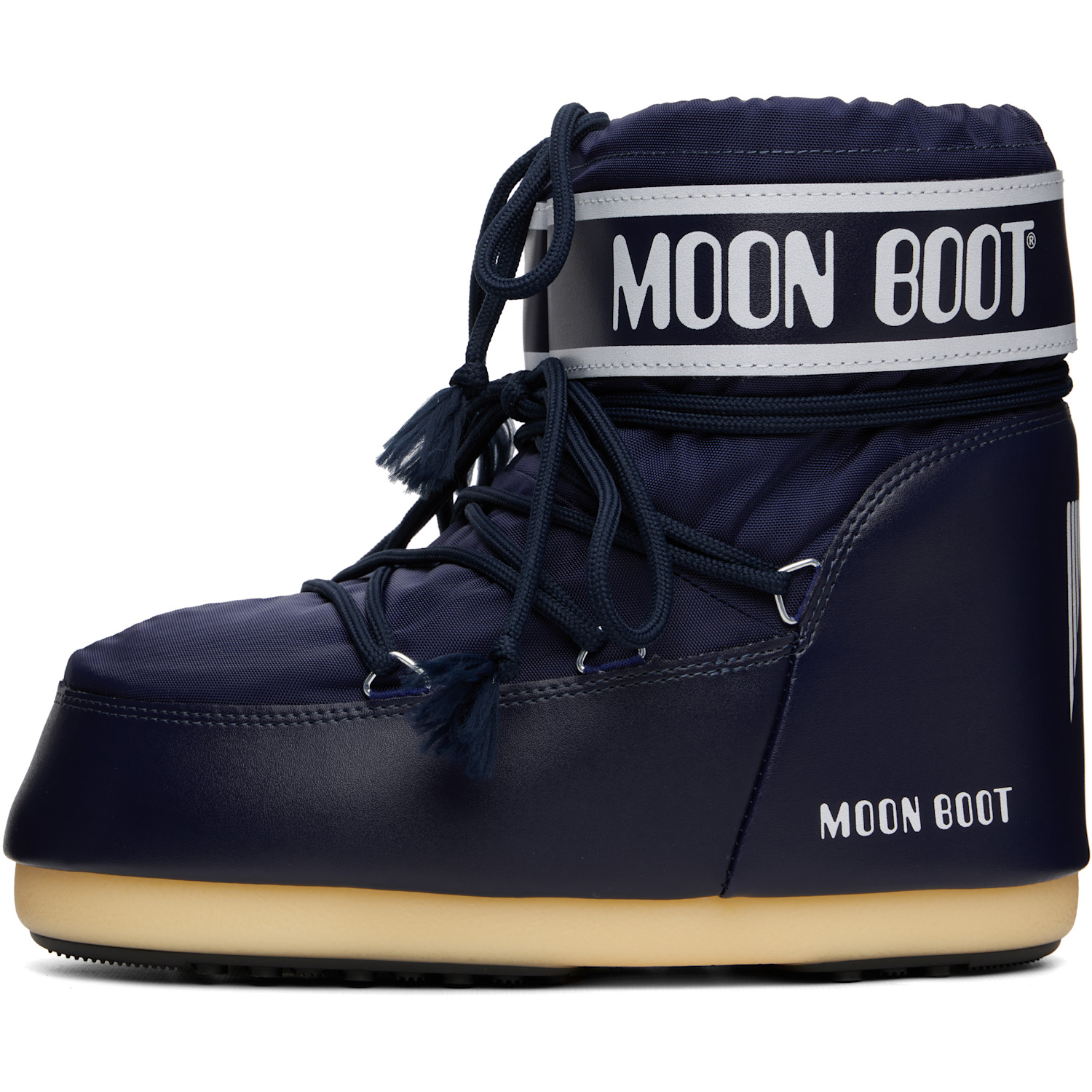  Moon Boot Navy Icon Low Nylon Boots 