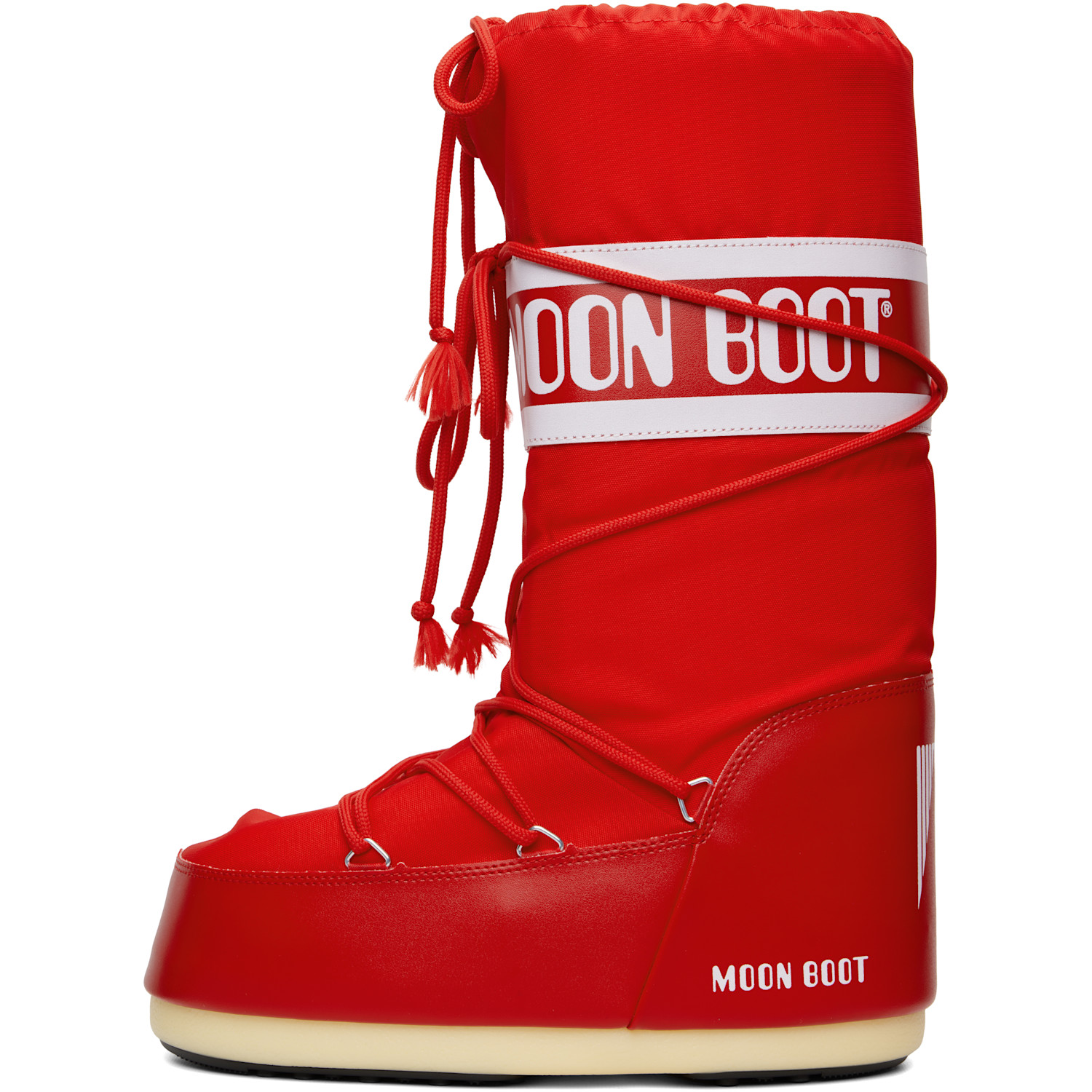  Moon Boot Red Icon Nylon Boots 
