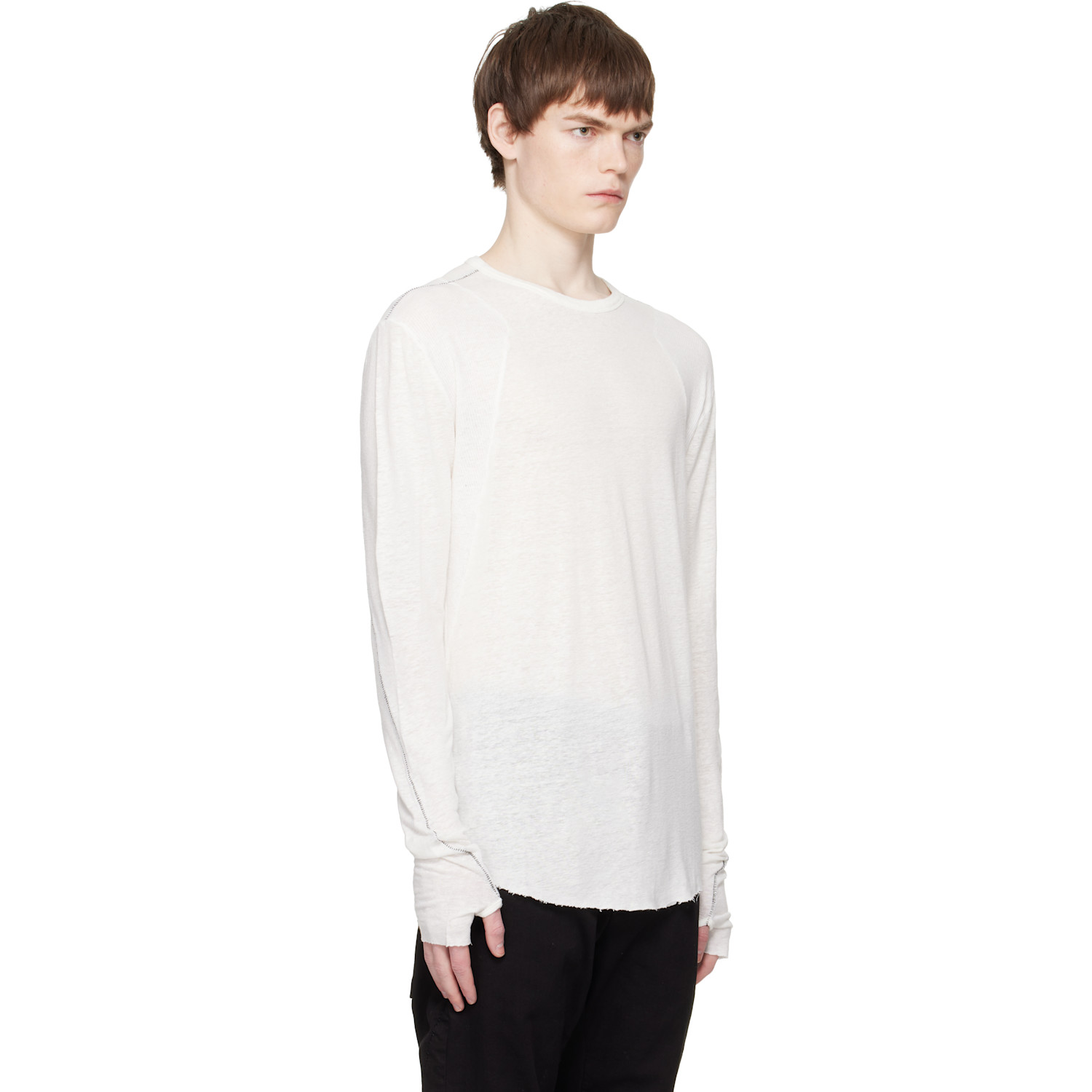 Thom/krom Off-white M Ts 932 T-shirt 