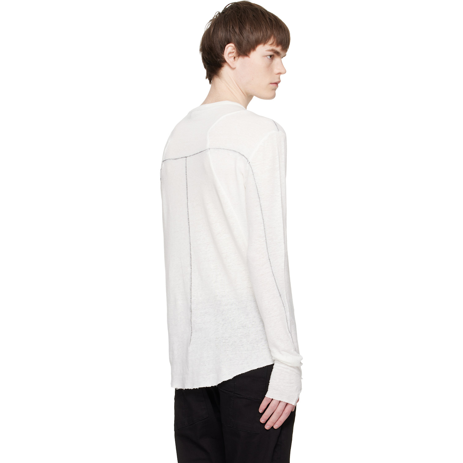  Thom/krom Off-white M Ts 932 T-shirt 