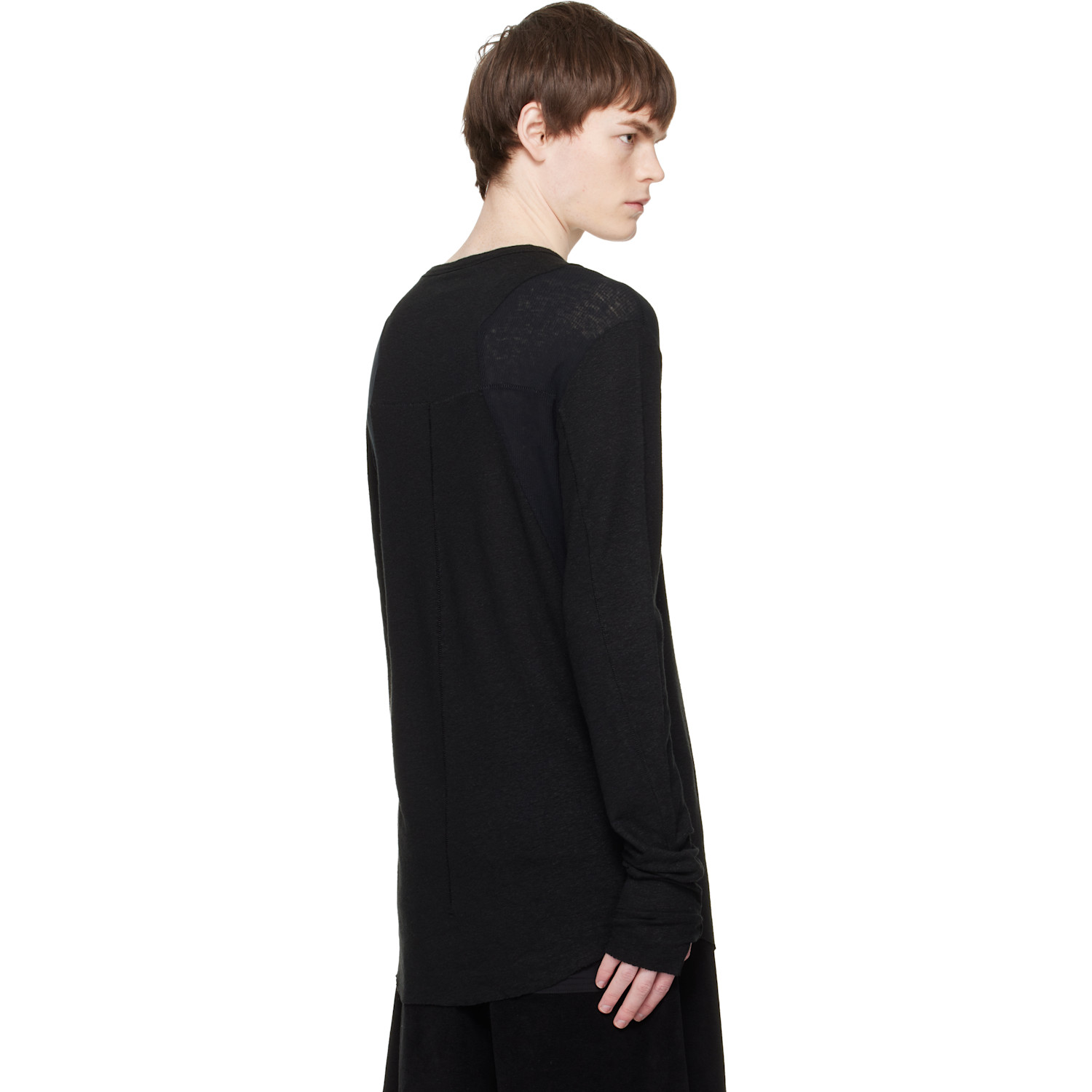  Thom/krom Black M Ts 932 T-shirt 
